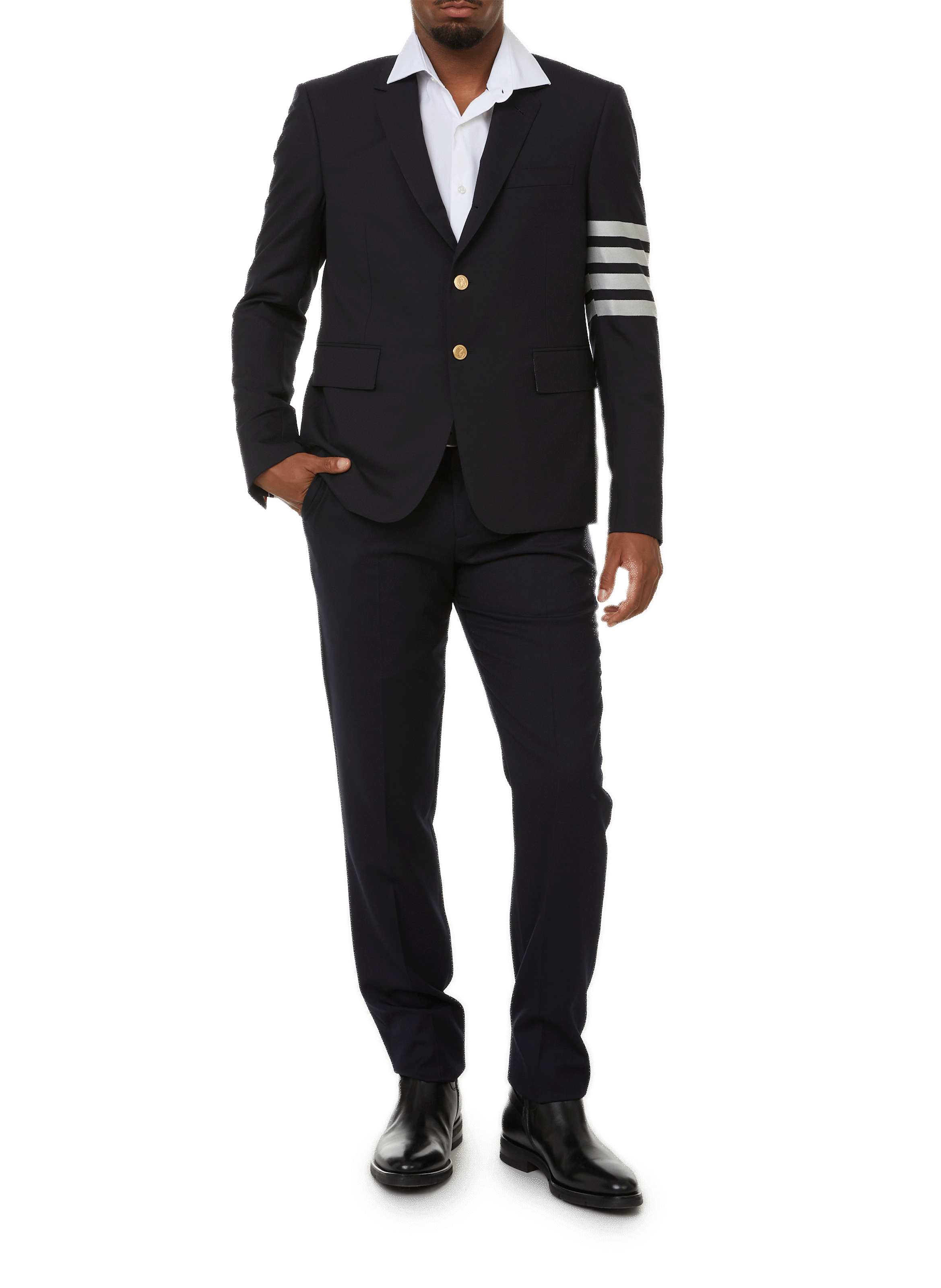 Veste tailleur THOM BROWNE Bleu