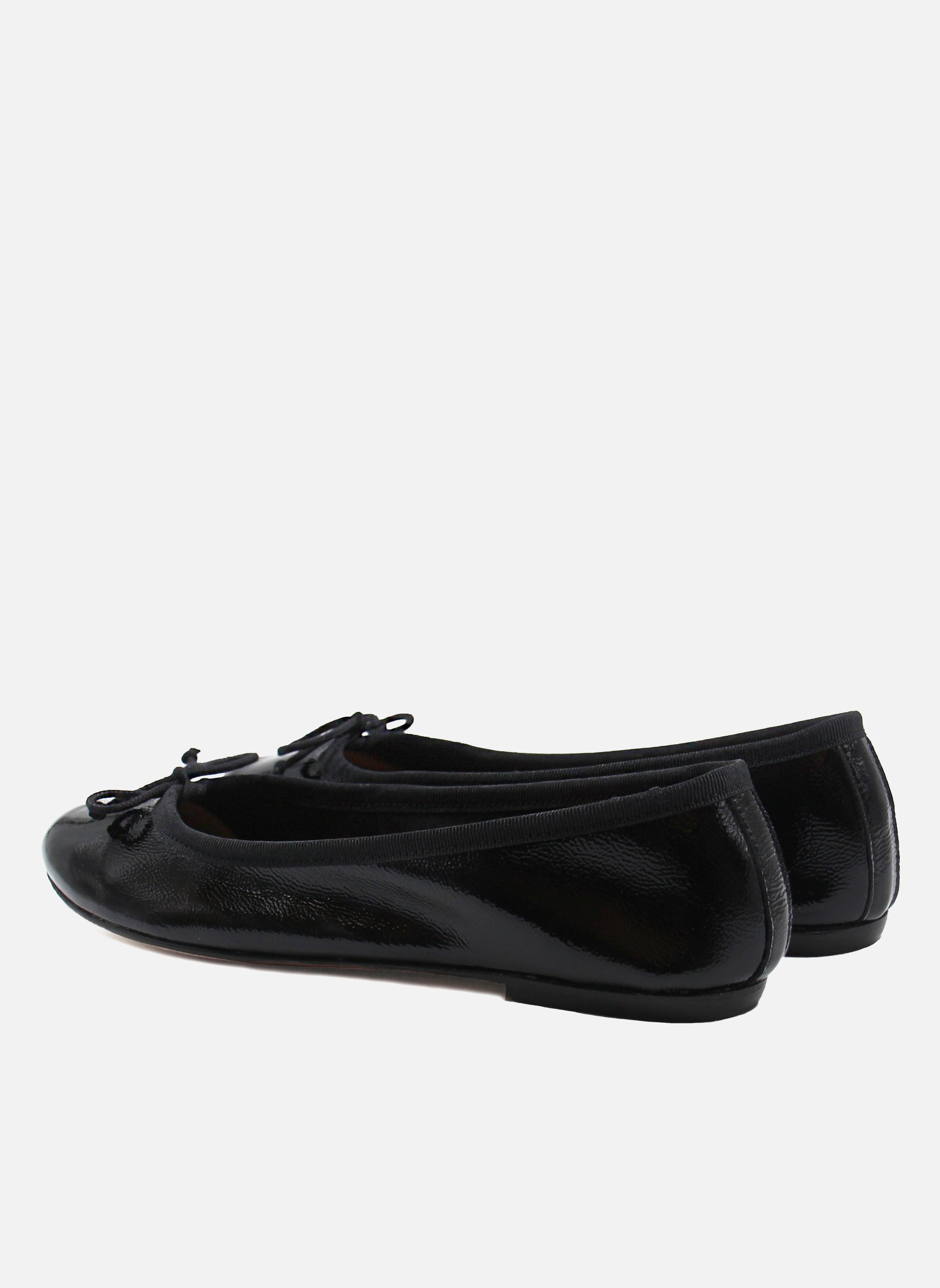 Ballerines vernies en cuir JULES & JENN Noir