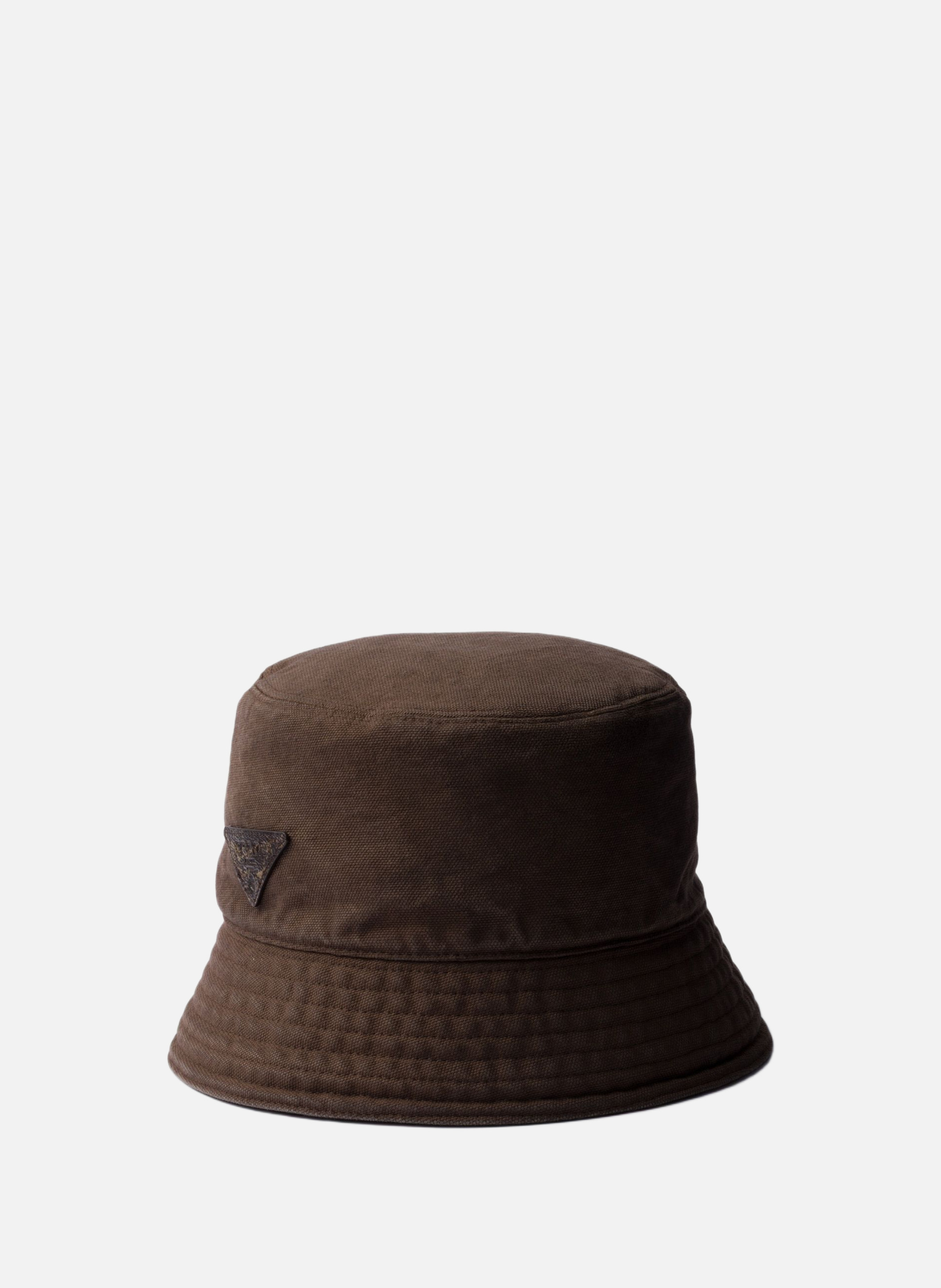 Bob en coton PRADA Marron