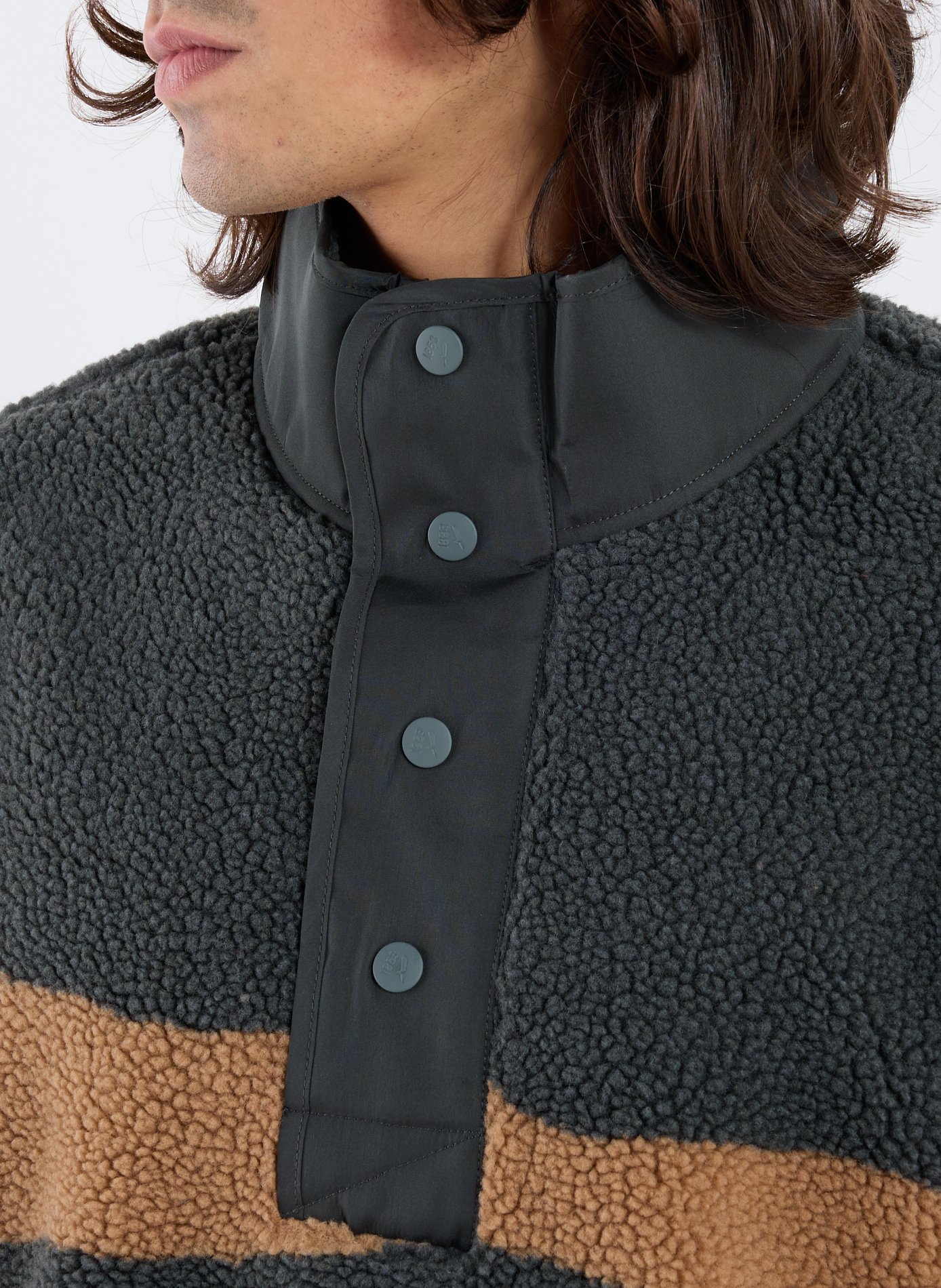 Pull col montant AIGLE Gris