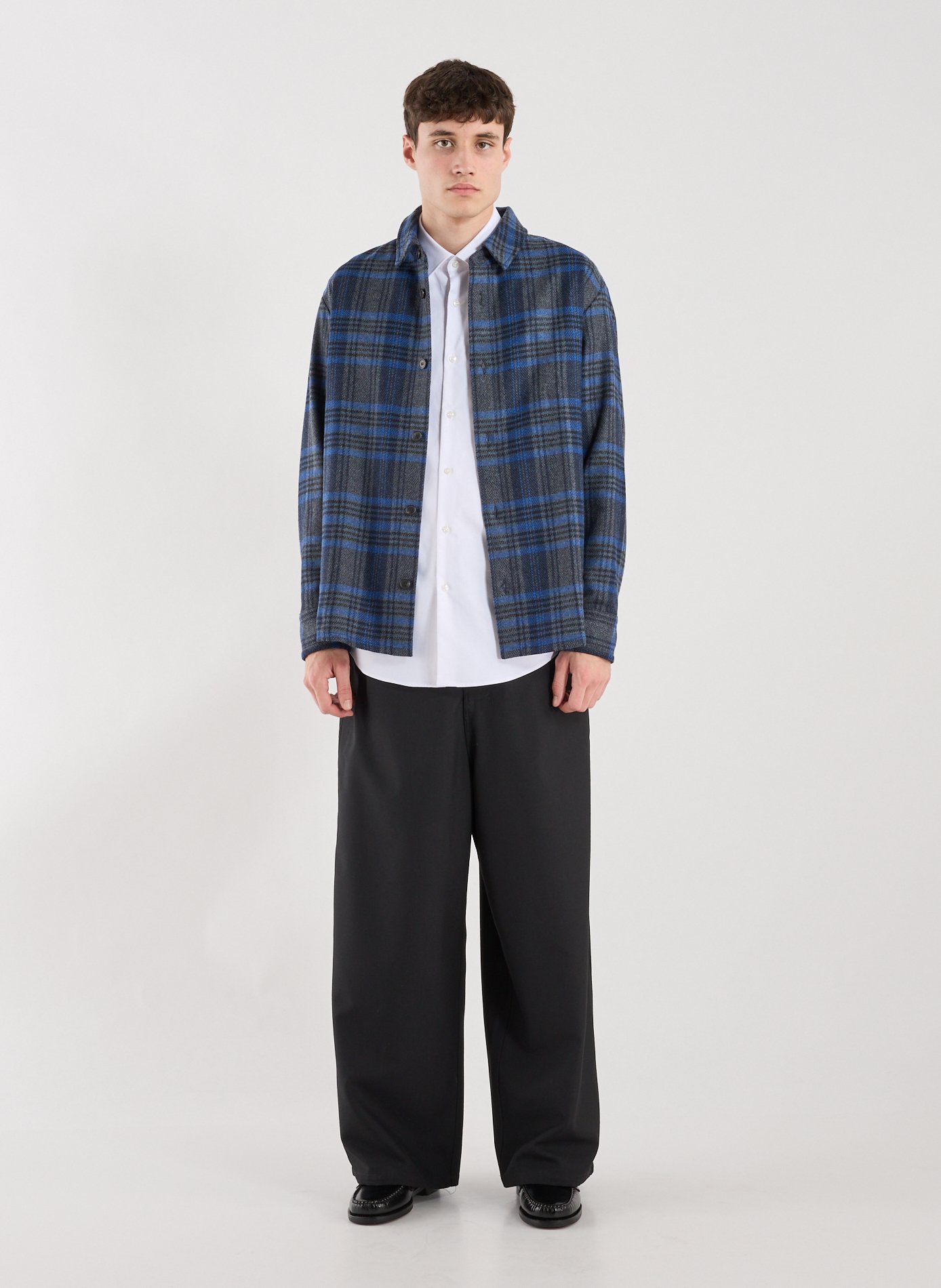 Checked shirt A.P.C. Blue