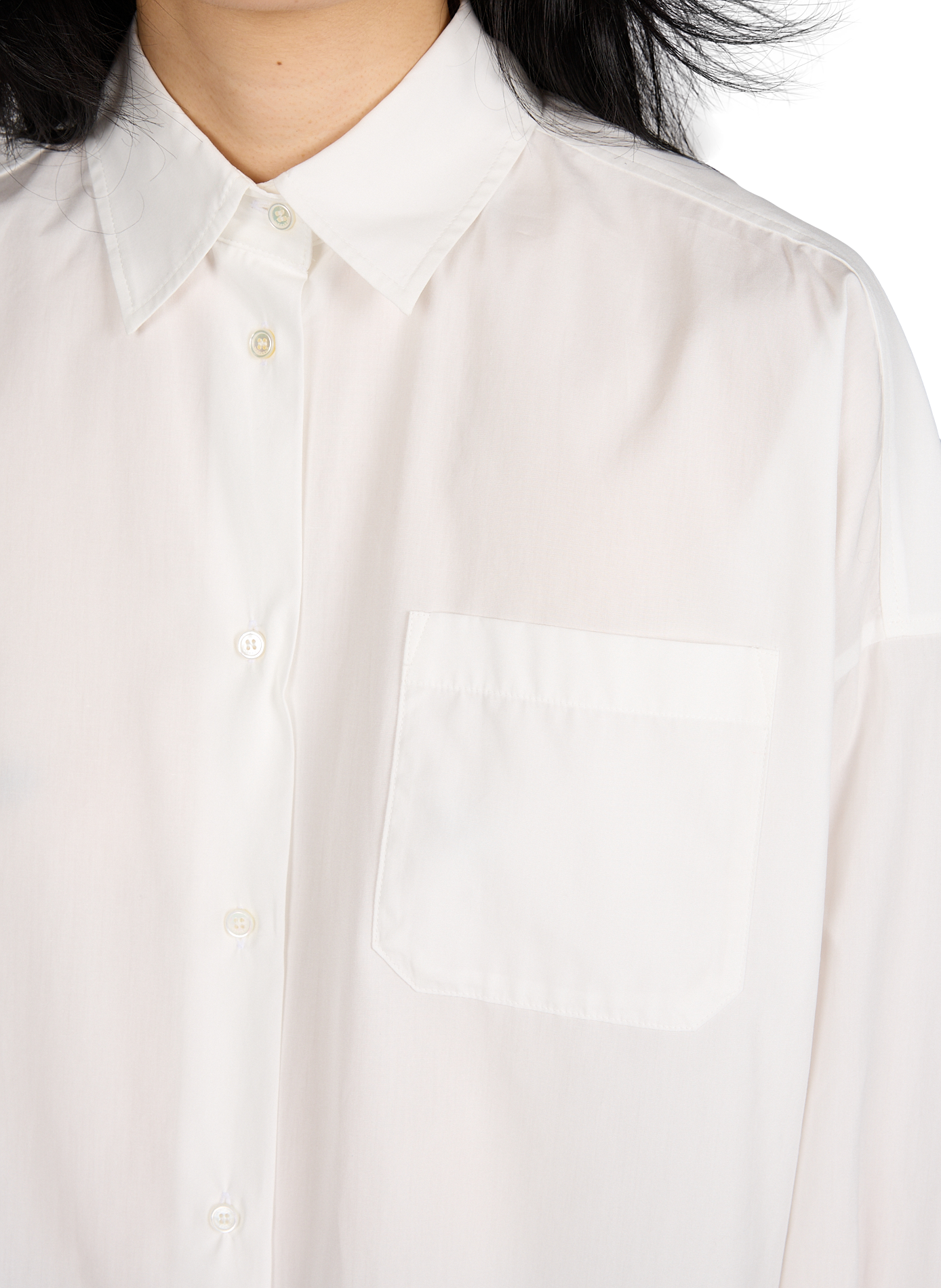 Chemise large en coton MAX MARA WEEK END Blanc