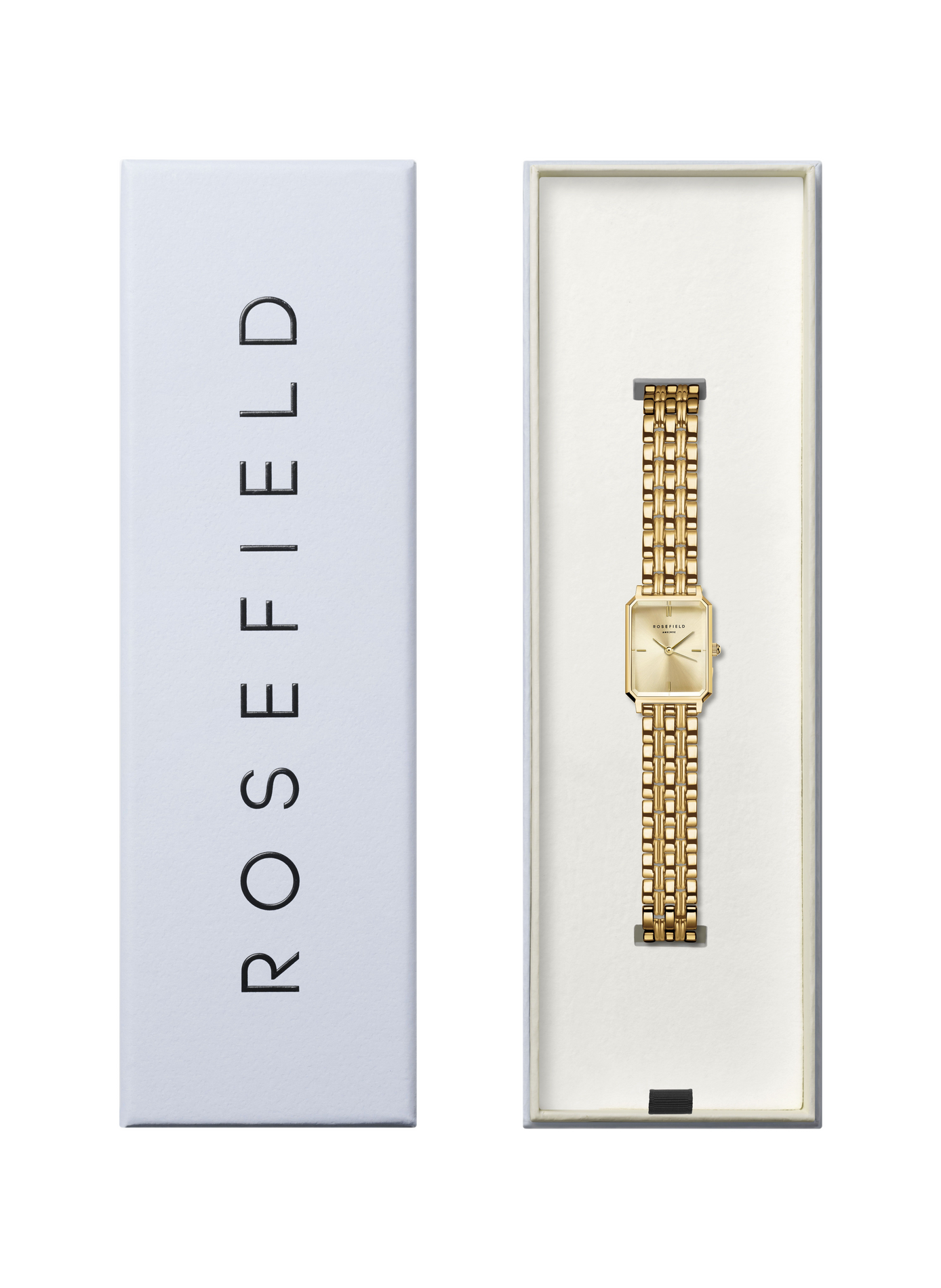 Montre analogique Octagon XS en acier inoxydable ROSEFIELD Doré