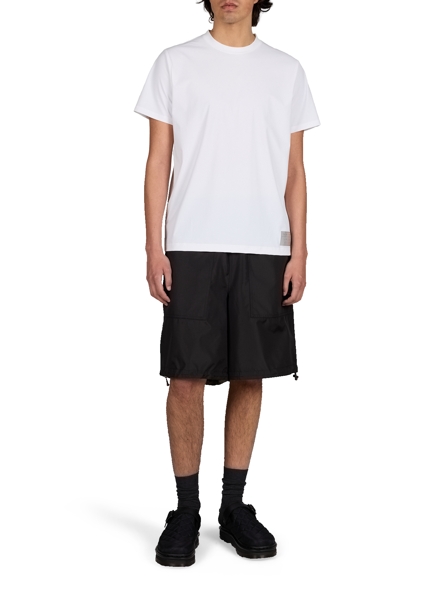 Calfskin Leather Mules DR. MARTENS Black