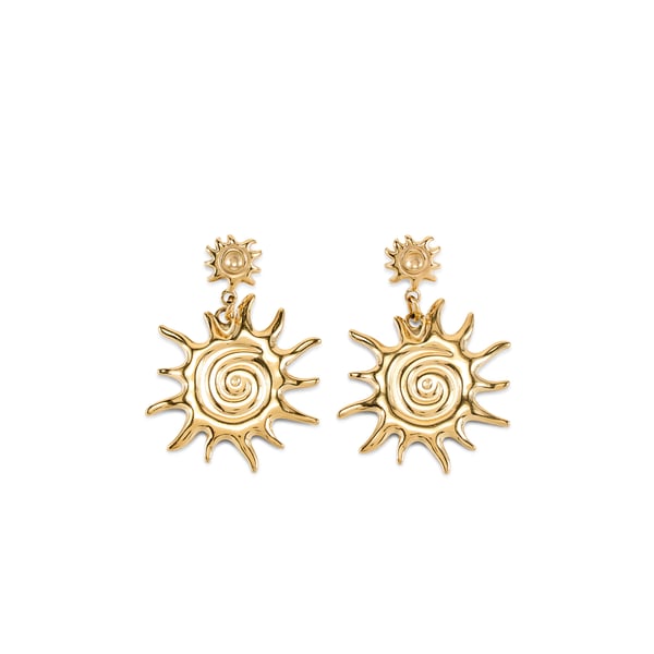 Boucles d'oreilles soleils Boucles d'oreilles soleils