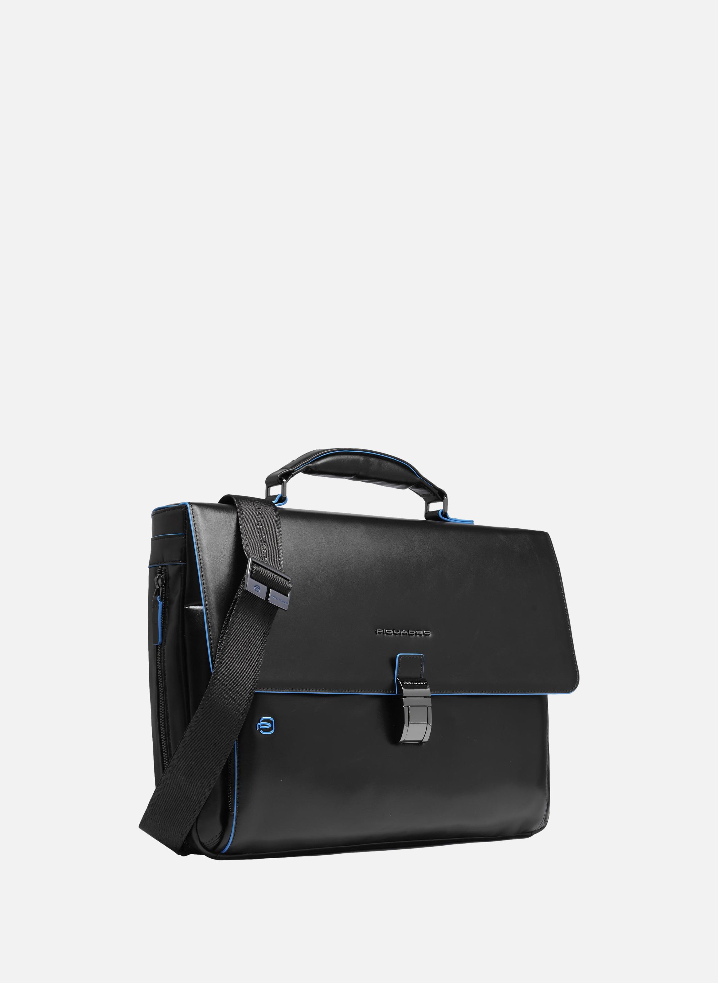 Serviette extensible pour ordinateur 15,6" PIQUADRO Noir