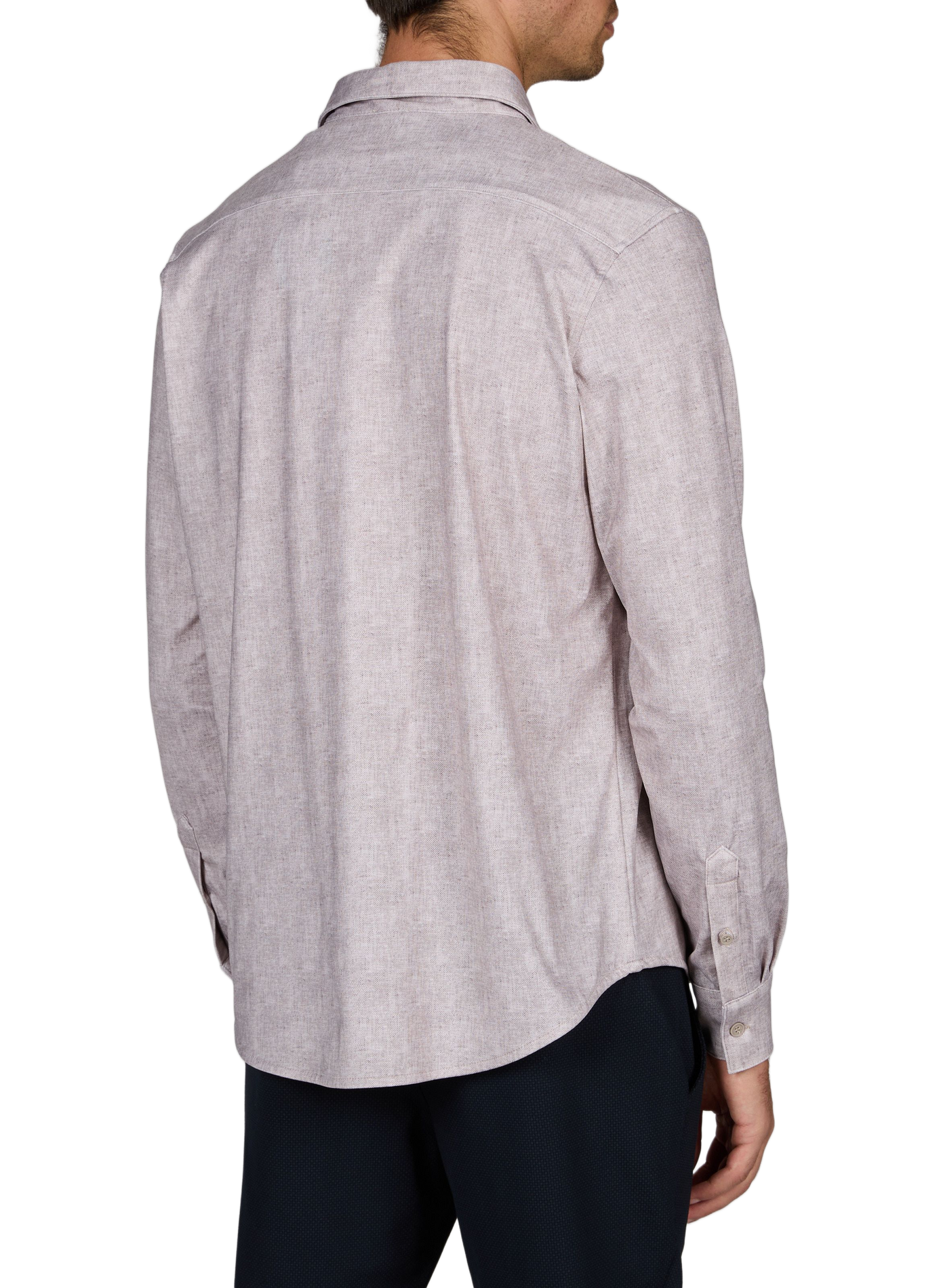 Bedrukt recht overhemd 1789 CALA Beige