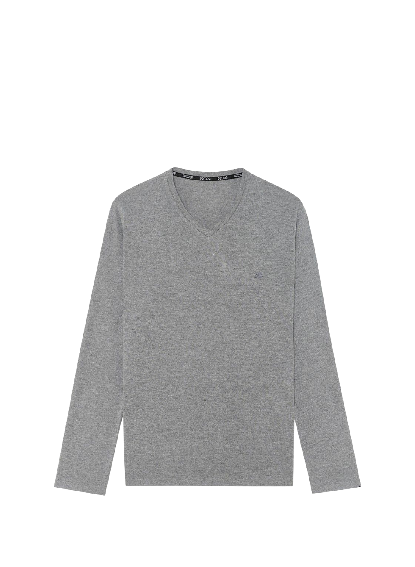 Camiseta de manga larga para estar en casa HOM Gris