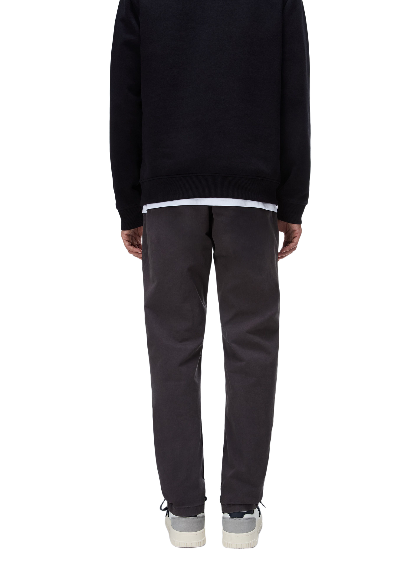 Solid Straight Chino Pants NAPAPIJRI Grey