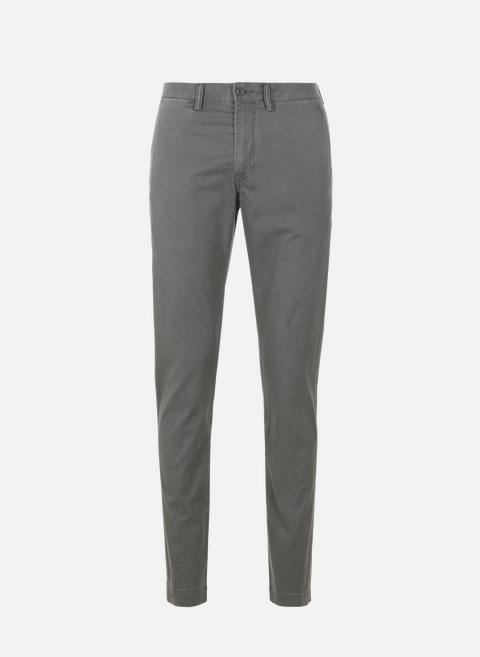 Pantalon slim en coton GreyPOLO RALPH LAUREN 