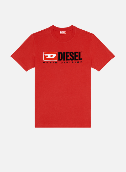 T-shirt logotypé RougeDIESEL 