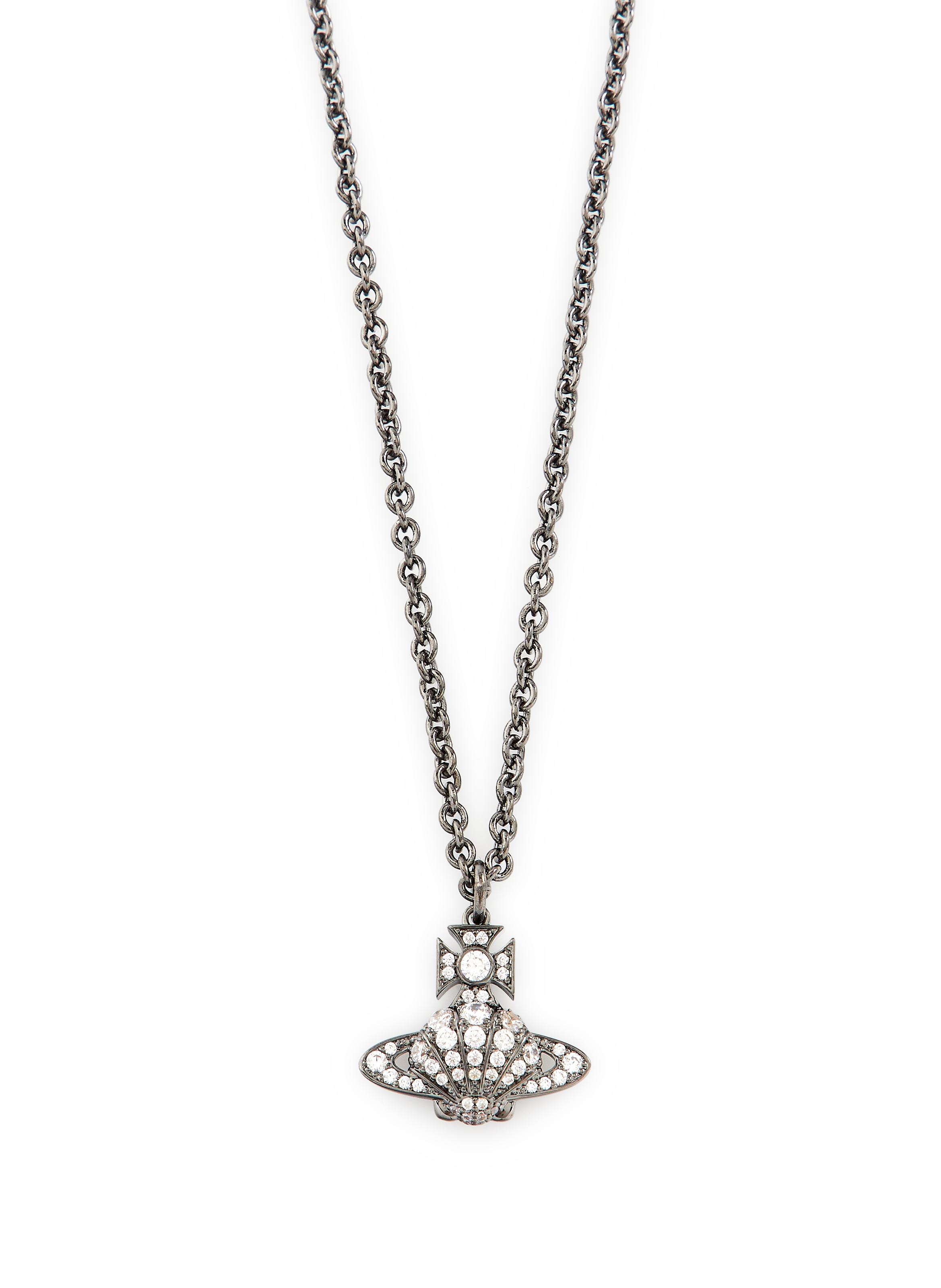 Collier en laiton VIVIENNE WESTWOOD Argent