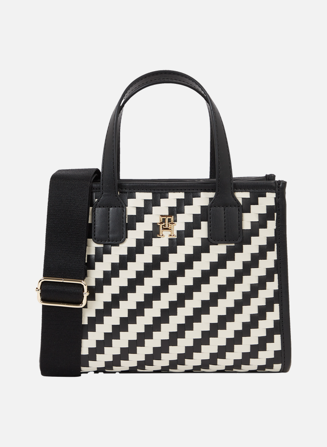 Small striped tote bag TOMMY HILFIGER
