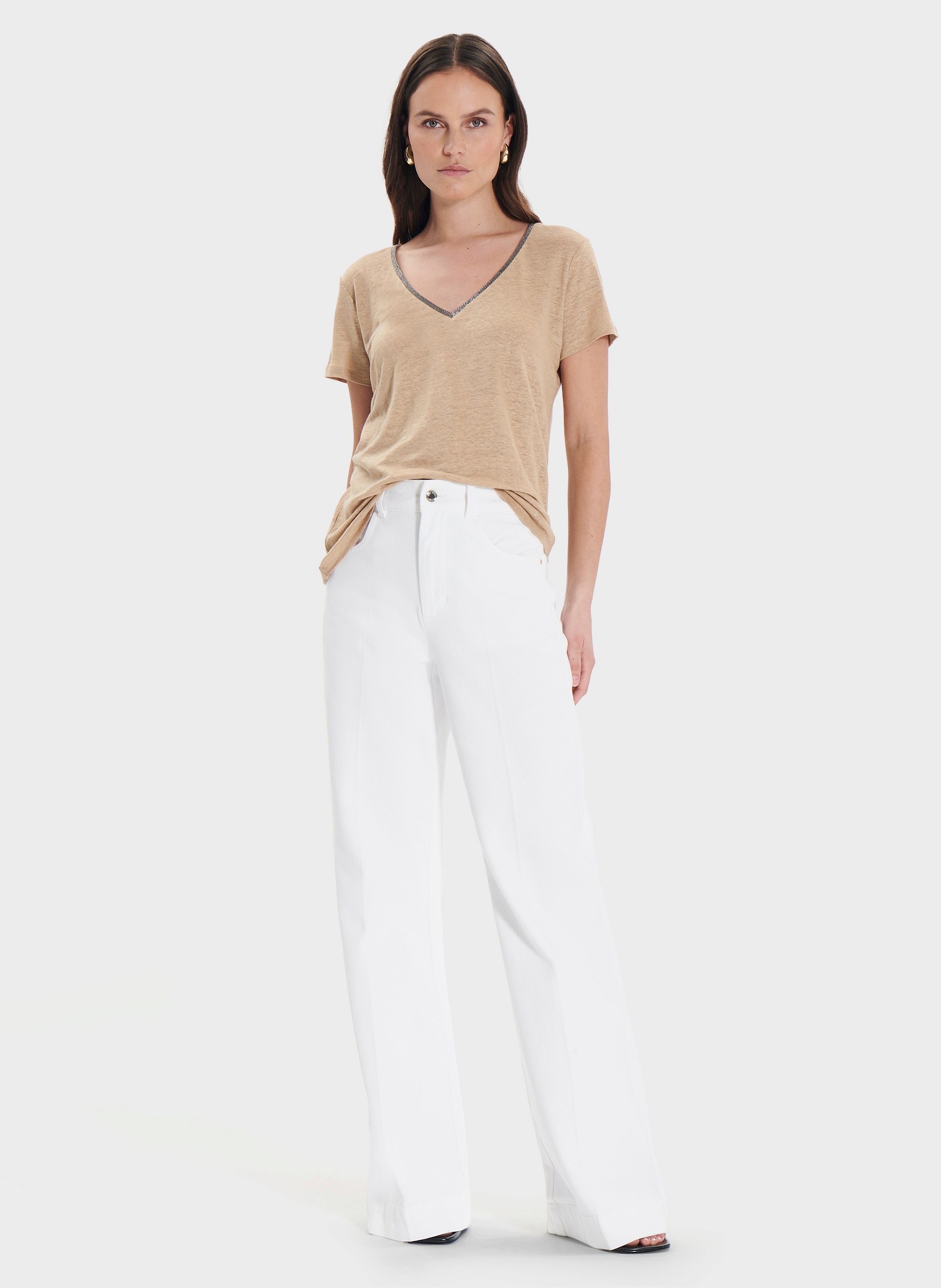 Top  tasmanie ZAPA Beige