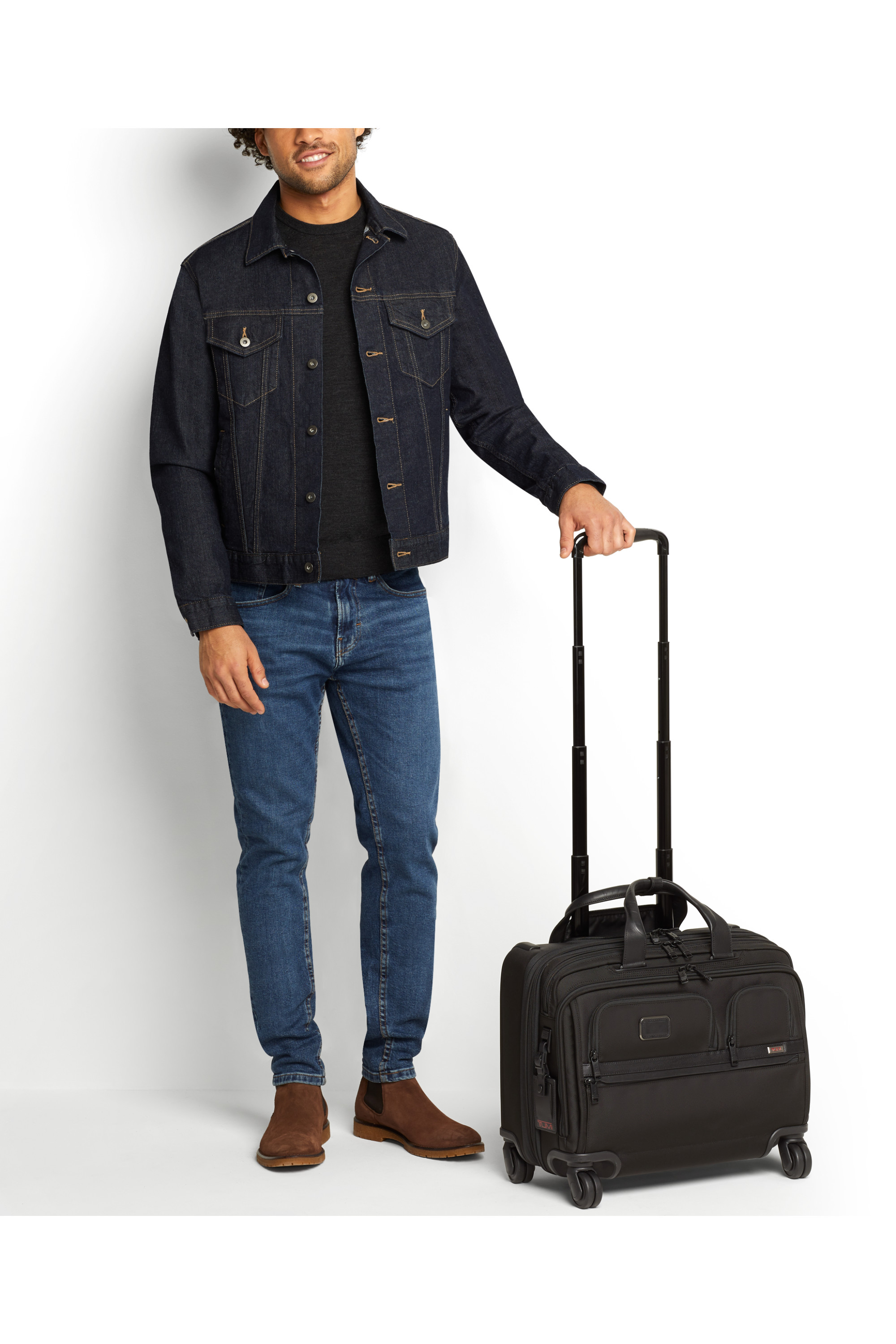 Tumi alpha valise 4 roues taille s TUMI Noir