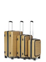 Set de 3 valises cdg - bagages | Doré by LANCASTER LANCASTER Set de 3 valises cdg - bagages | Doré