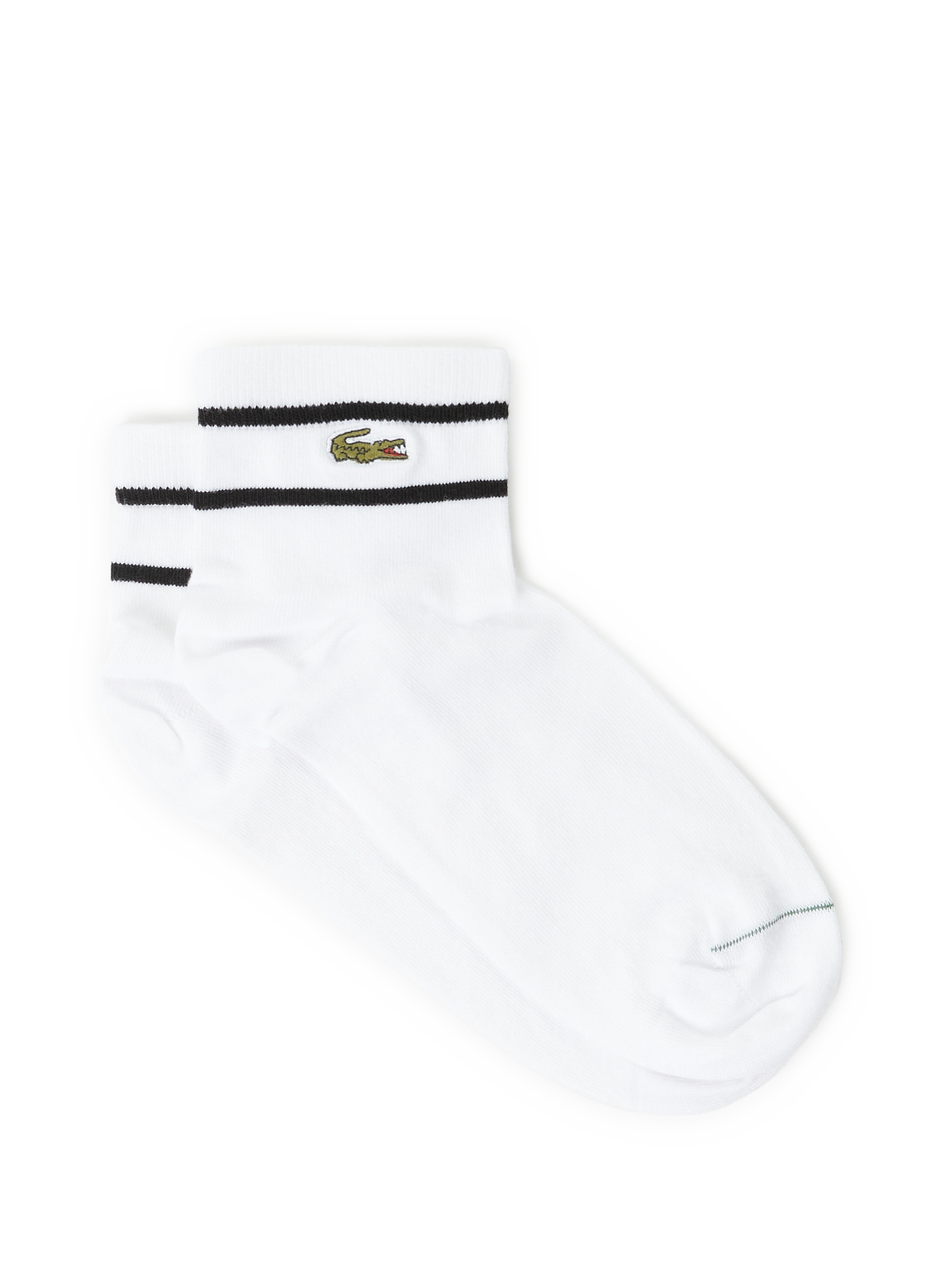 Set of two pairs of socks LACOSTE White
