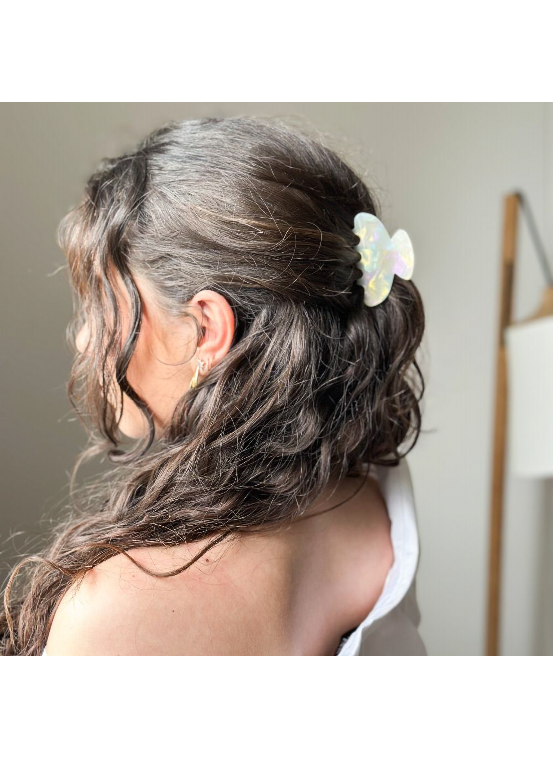 Mother-of-pearl hair clip BACHCA No color