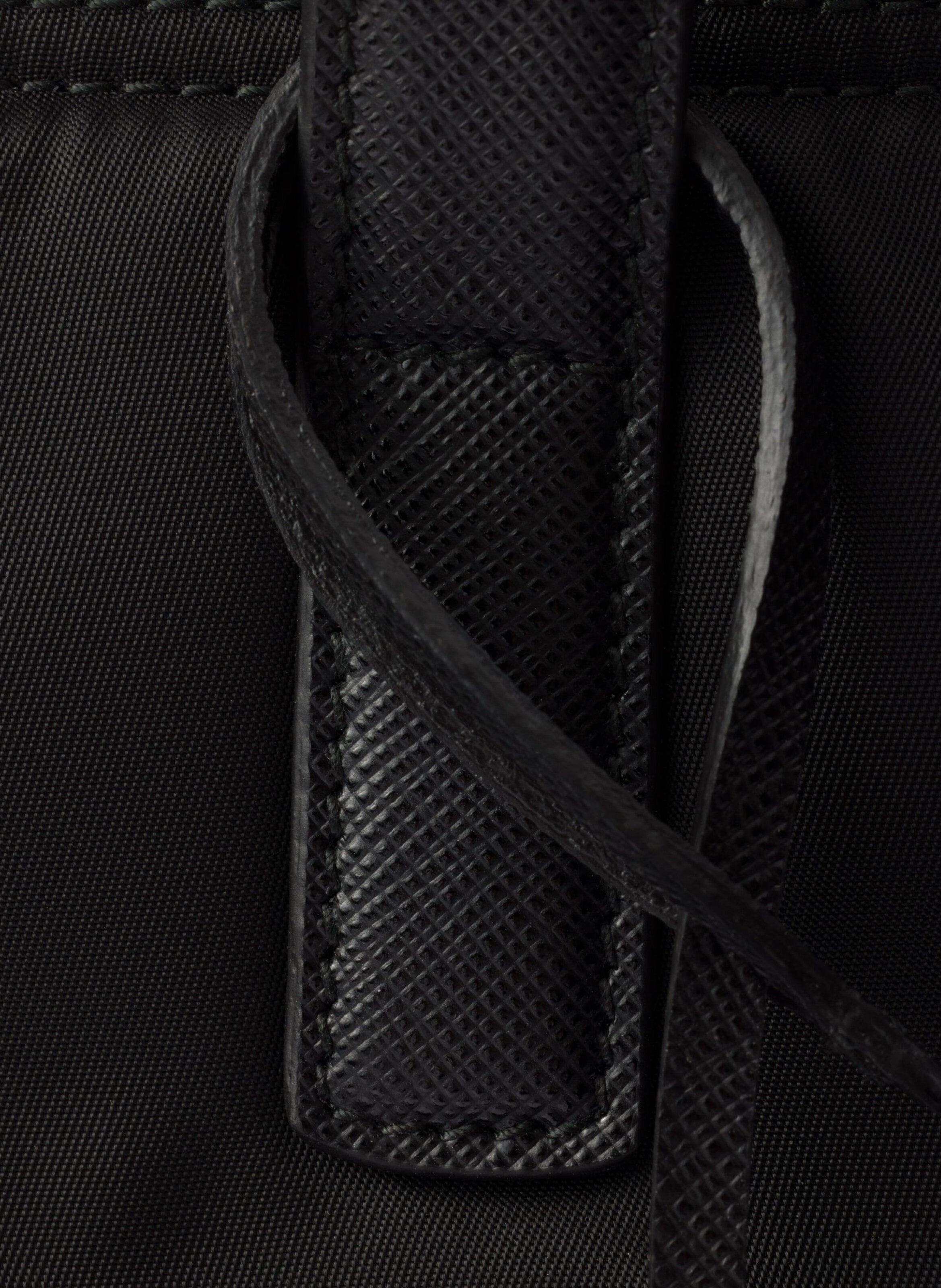 Cabas prada re-edition 1978 en re-nylon et cuir sa PRADA Noir