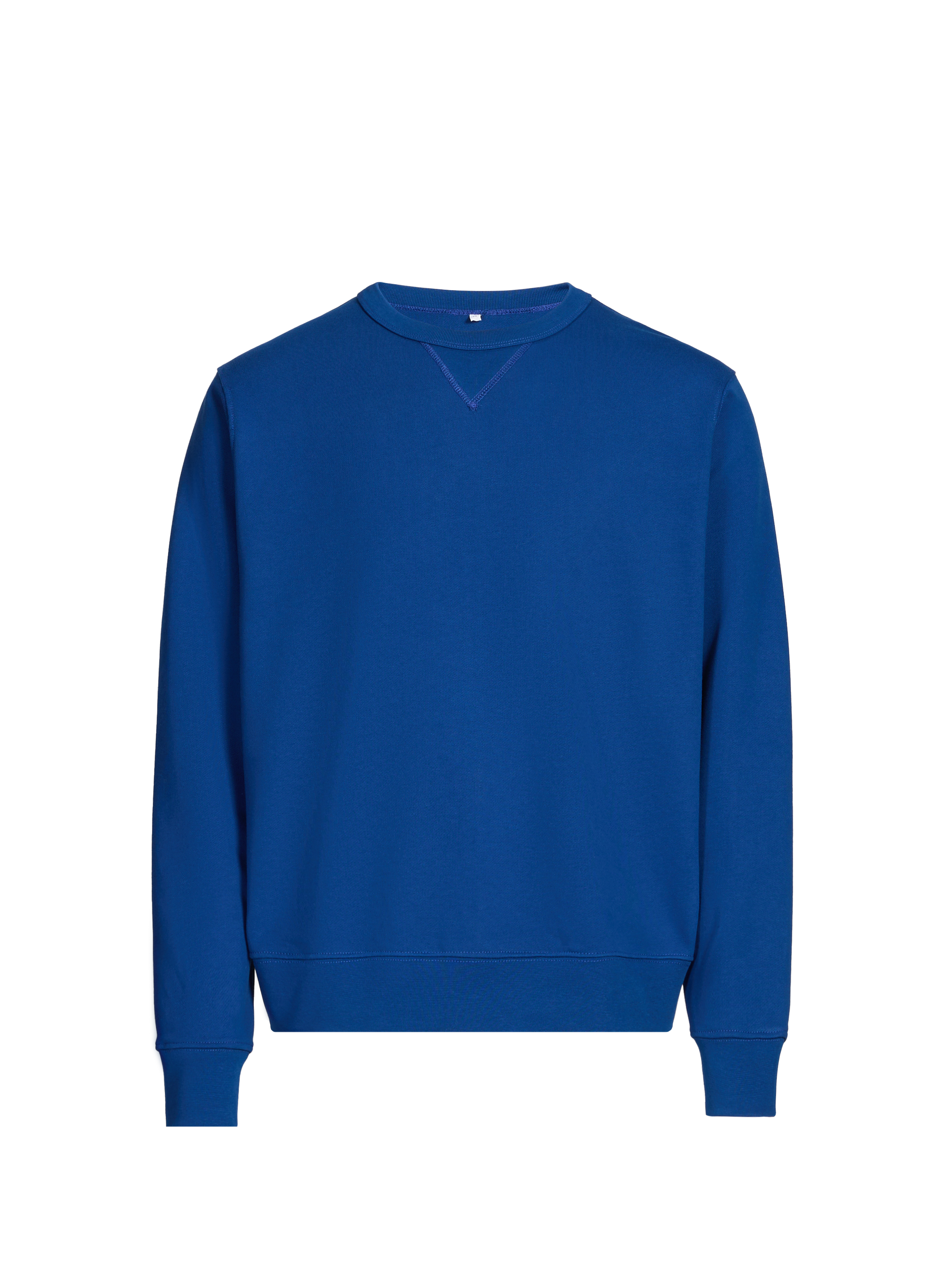 Cotton sweatshirt AU PRINTEMPS PARIS Blue