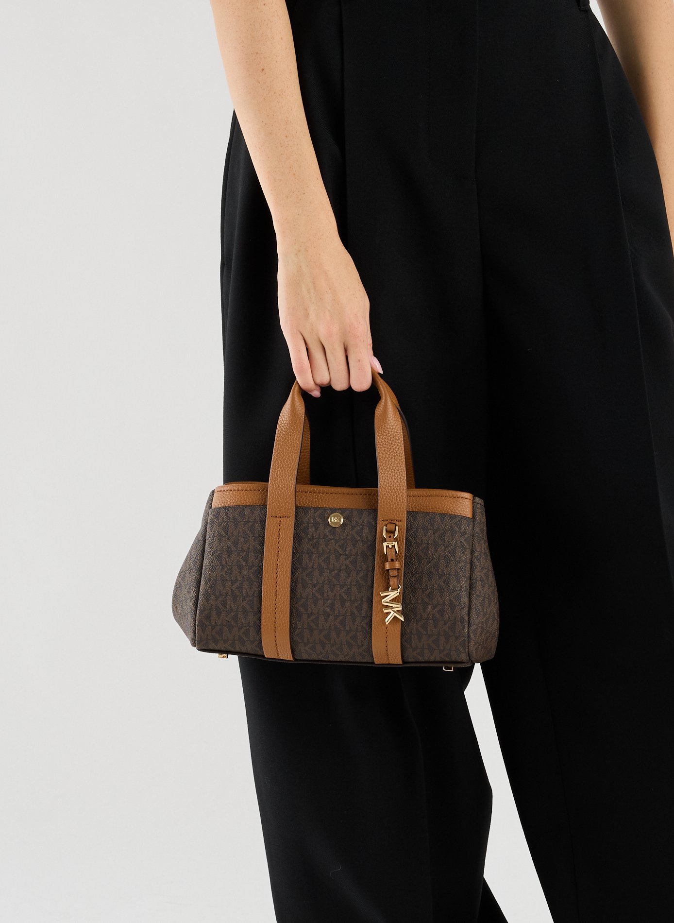 Sac à main imprimé  MICHAEL KORS Marron