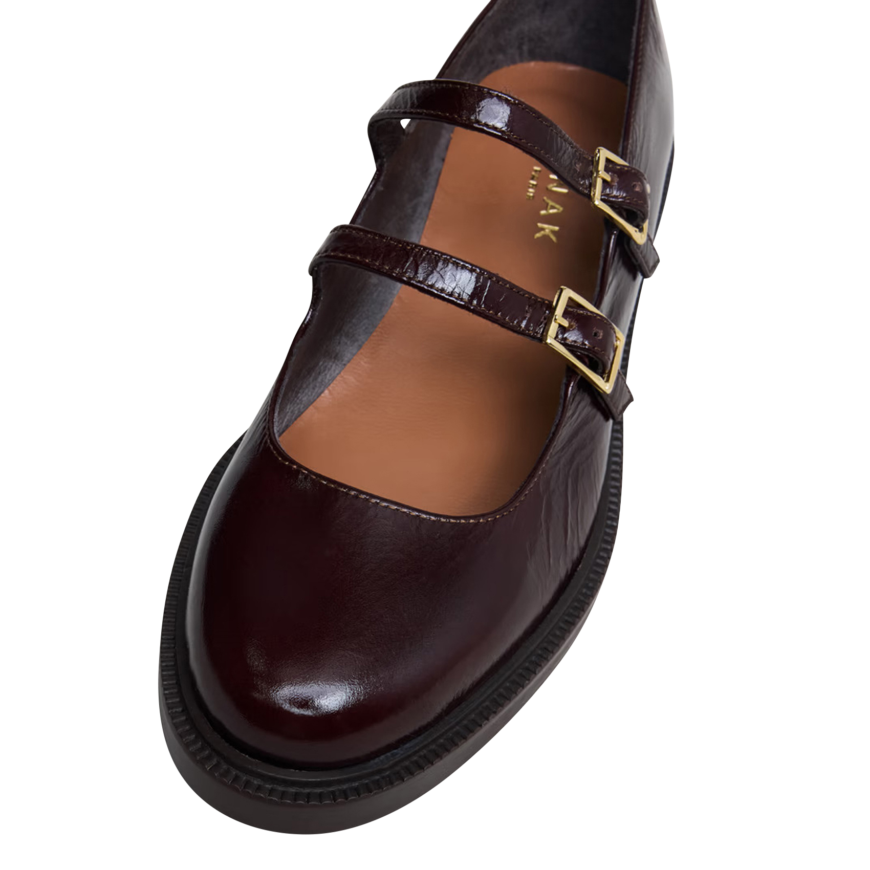 Ballerines en cuir dreamy JONAK Marron