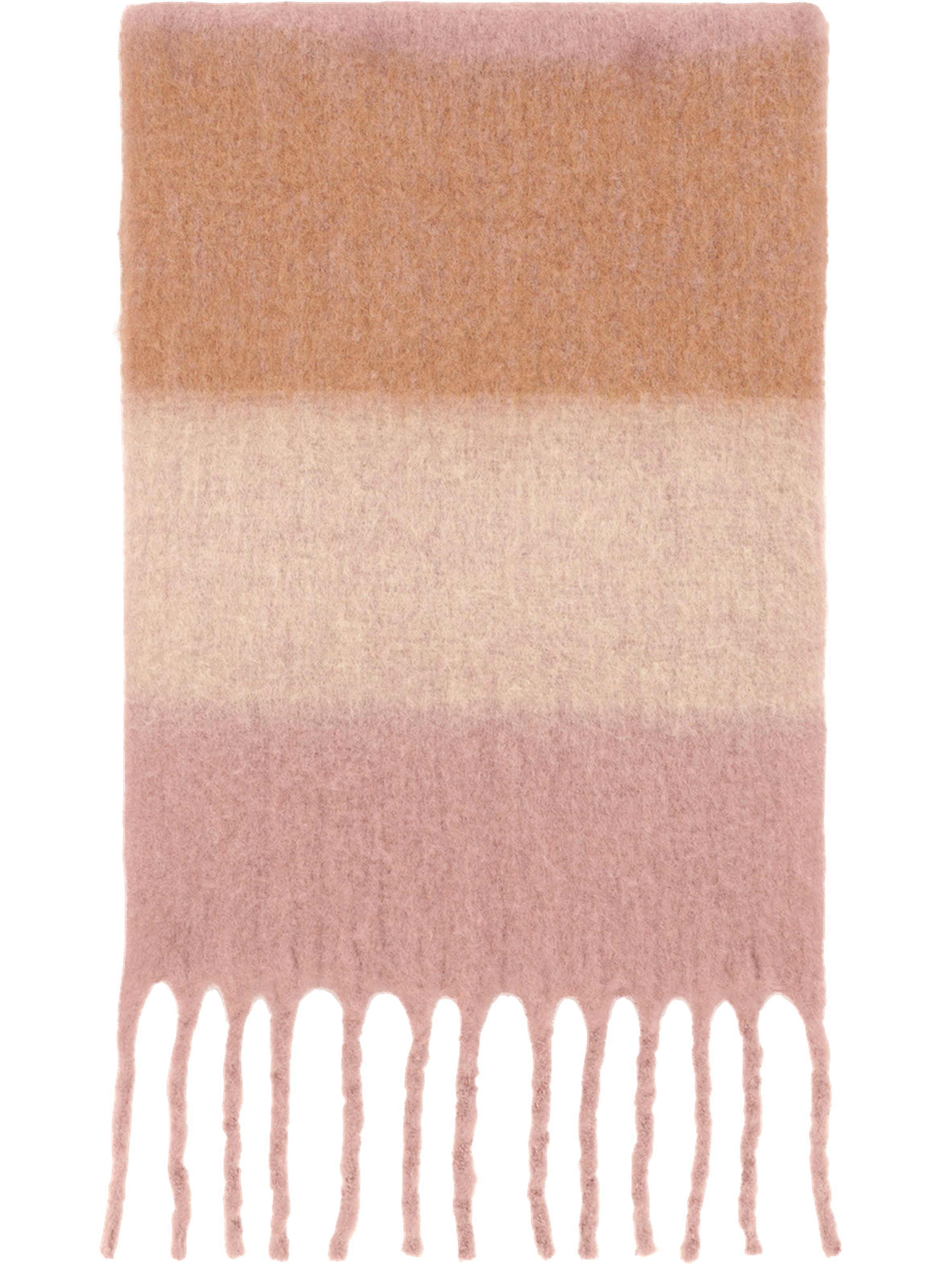 Echarpe épaisse à bandes - ryliane PABLO Rose