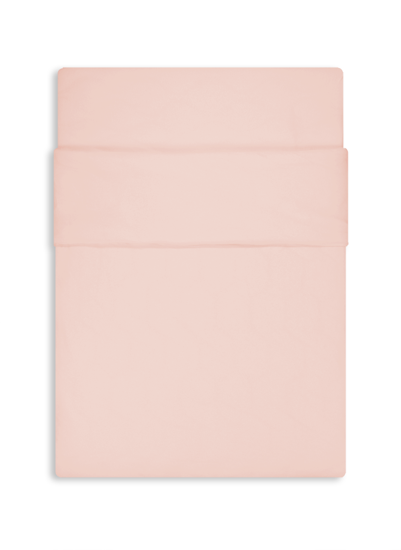 Housse de couette en satin lavé AU PRINTEMPS PARIS Rose