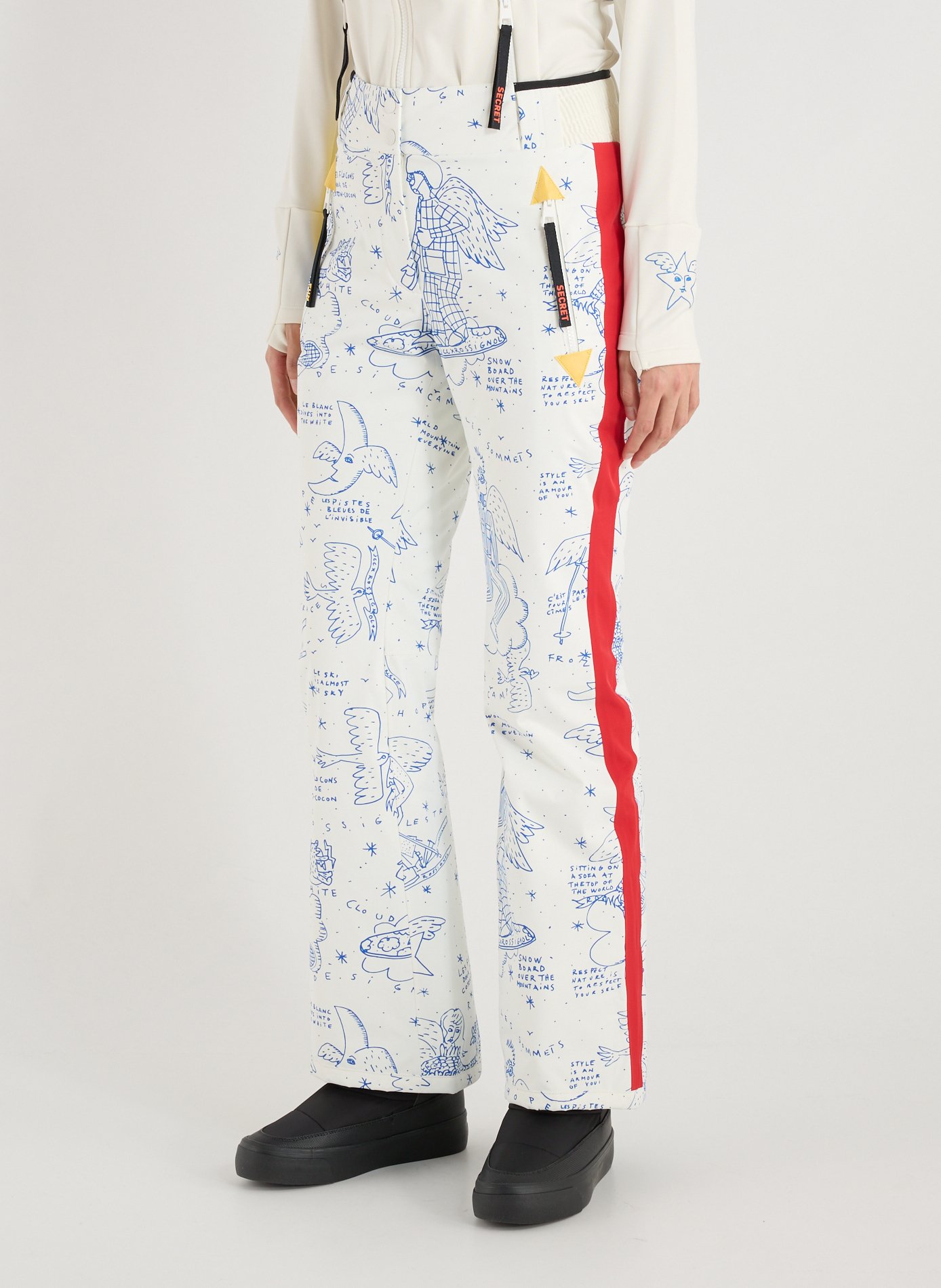 ROSSIGNOL Ski pants with print Multicolour