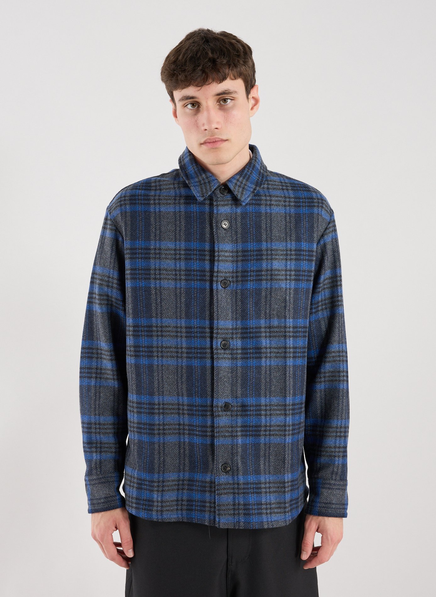 Checked shirt A.P.C. Blue