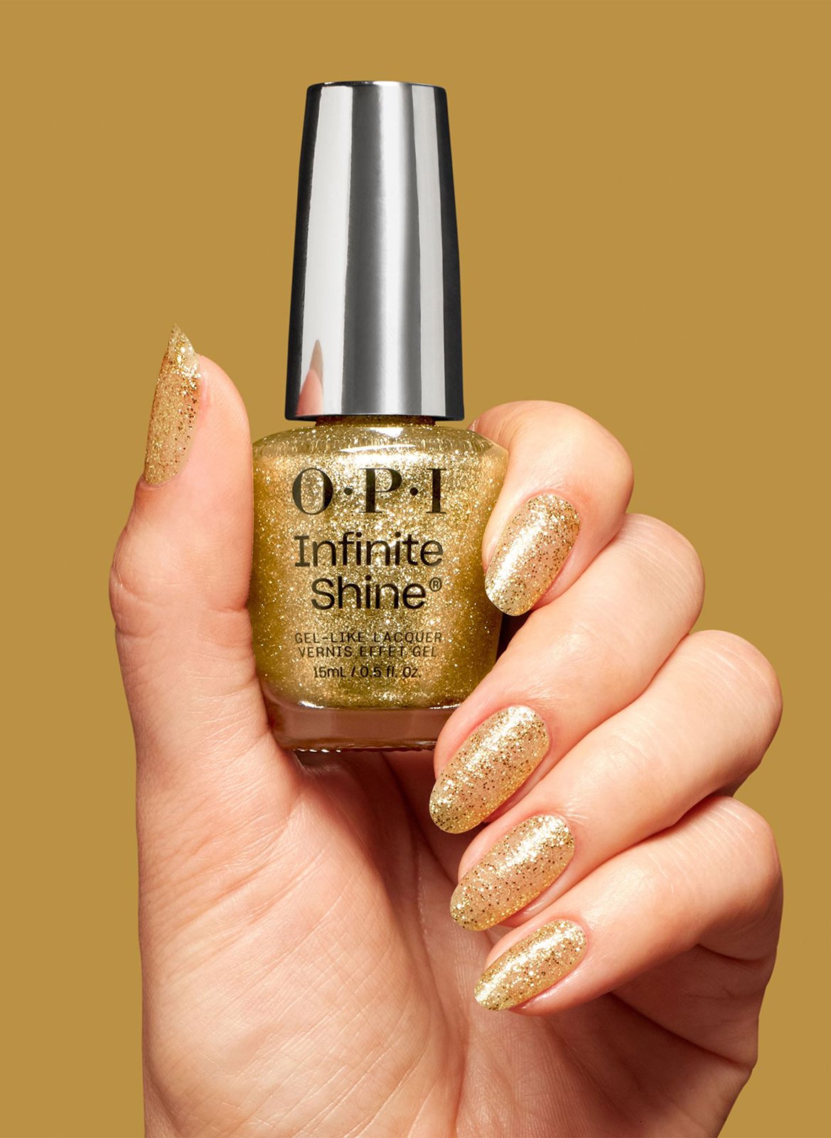 Sugarlips on My Tips - Infinite Shine OPI Jaune clair