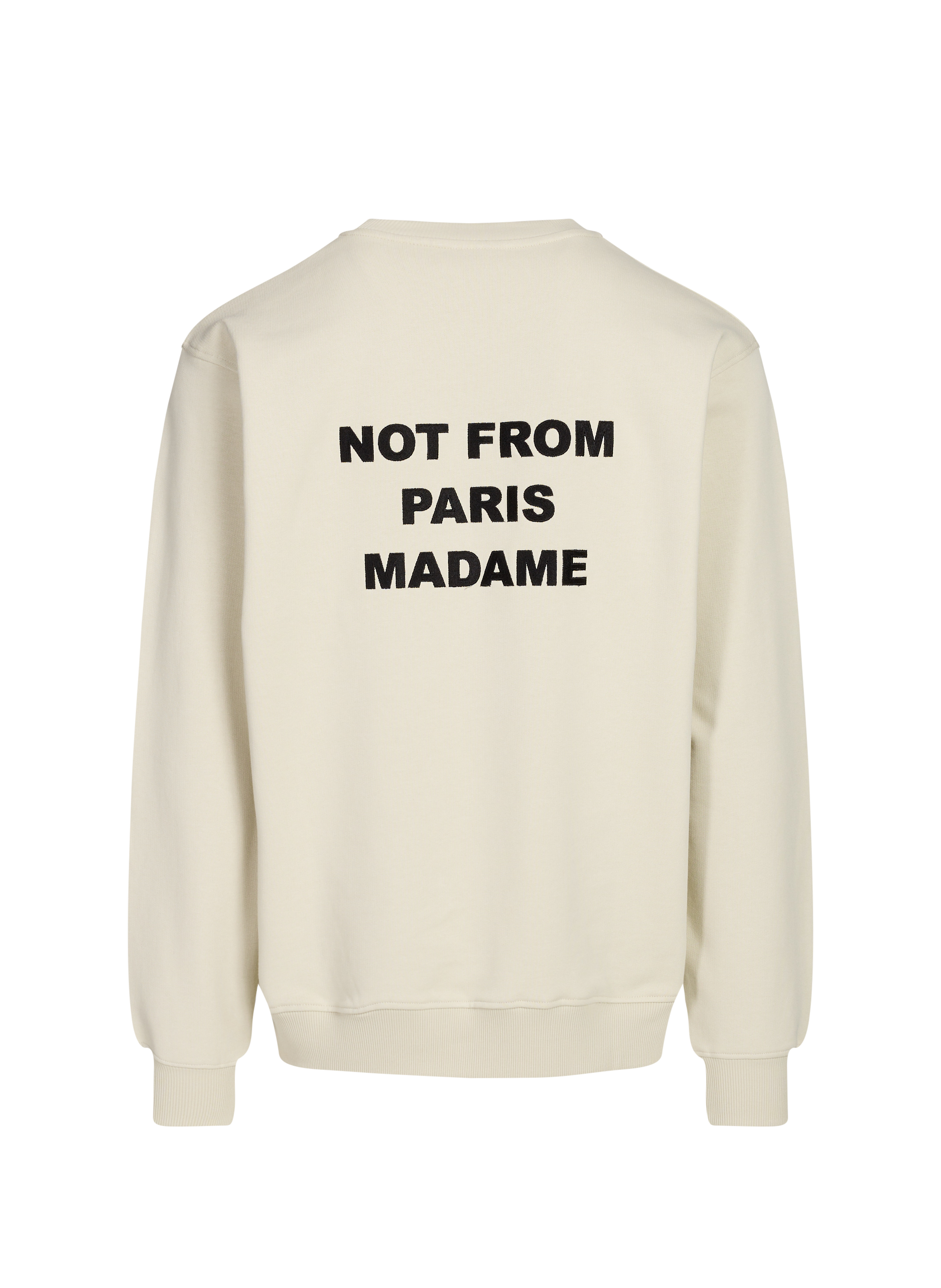 Sweatshirt en coton DROLE DE MONSIEUR Beige