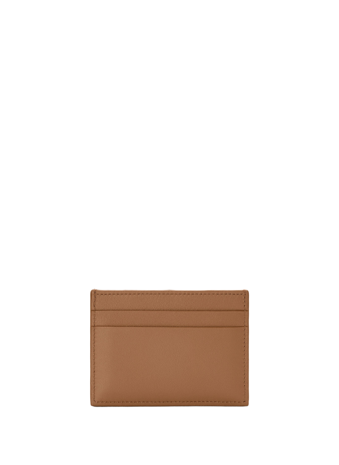 LOEWE x Louis Wain - Porte-cartes simple Cats en cuir de veau classique LOEWE Marron