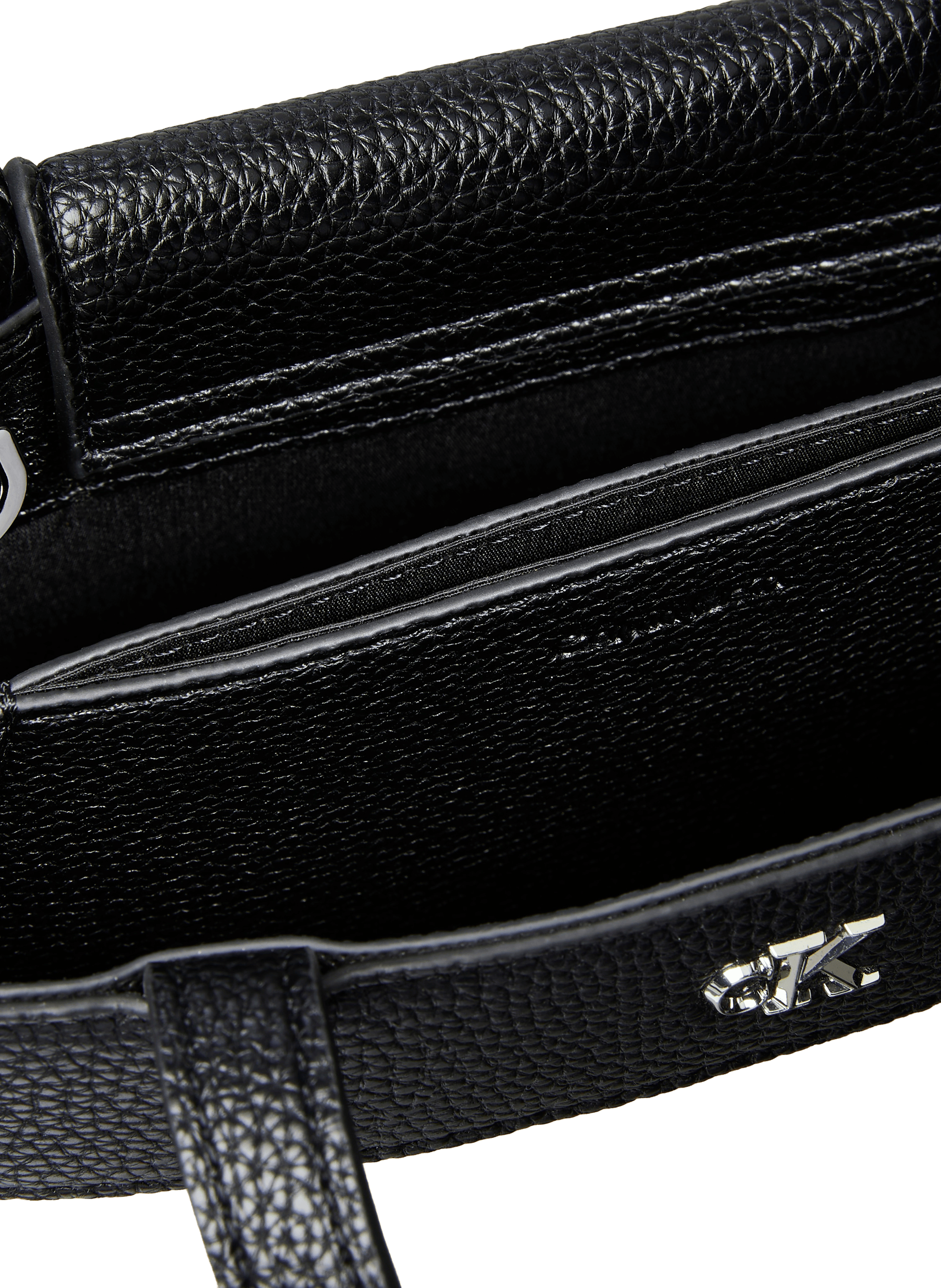 Mini sac cabas en toile de coton CALVIN KLEIN Blanc