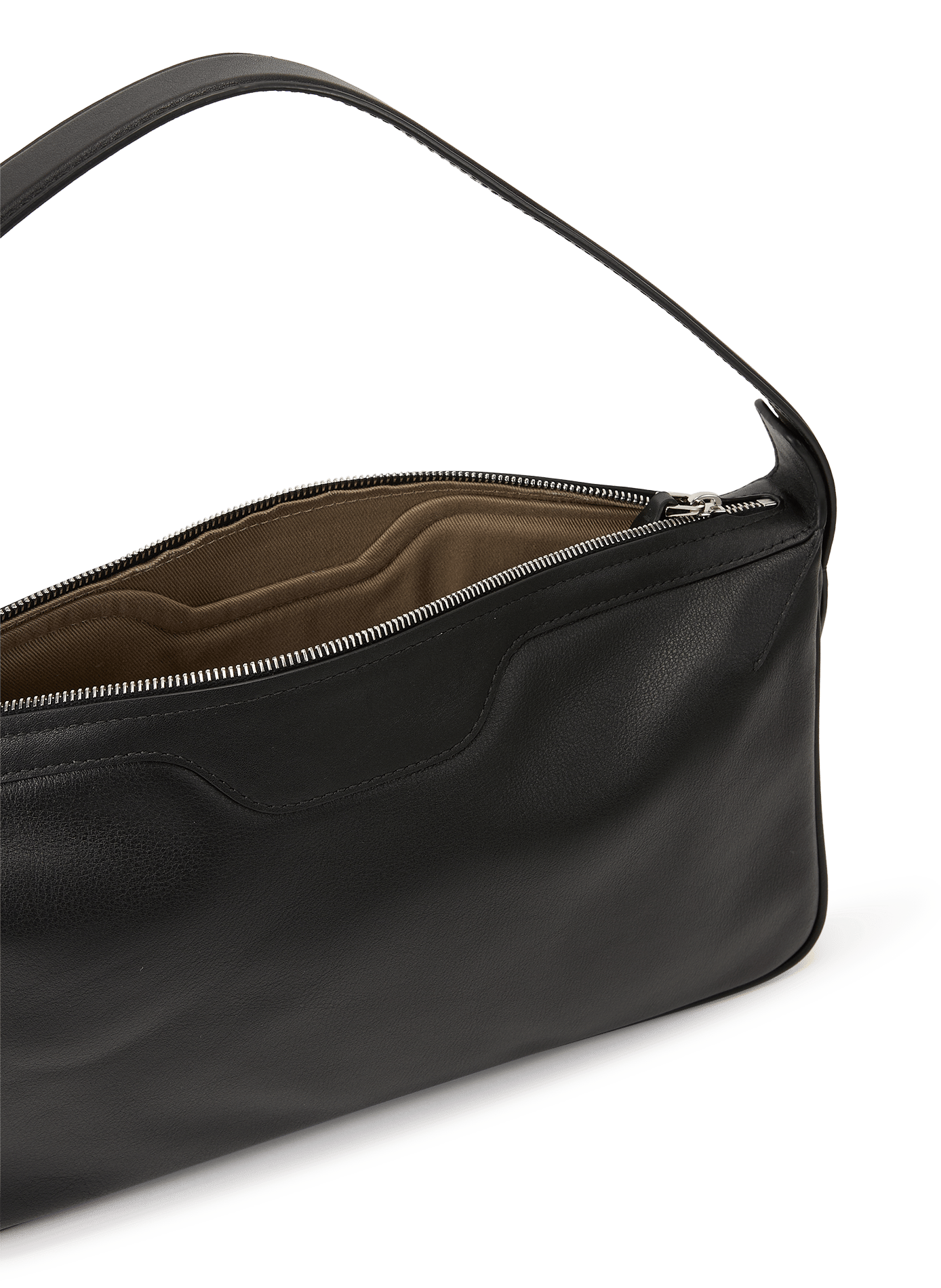 Rider leather handbag BONASTRE Black