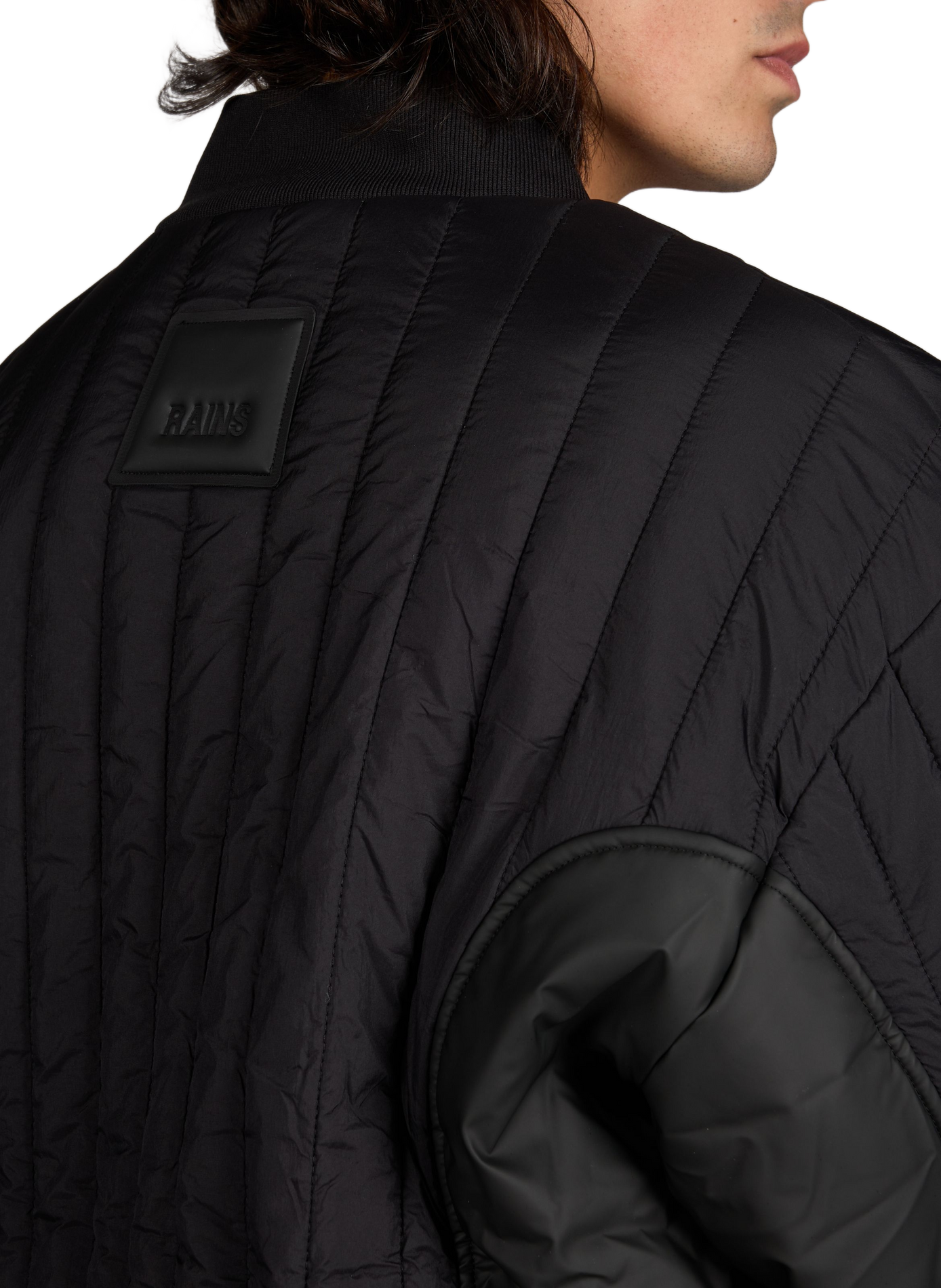 Veste Koya Vision matelassée  RAINS Noir