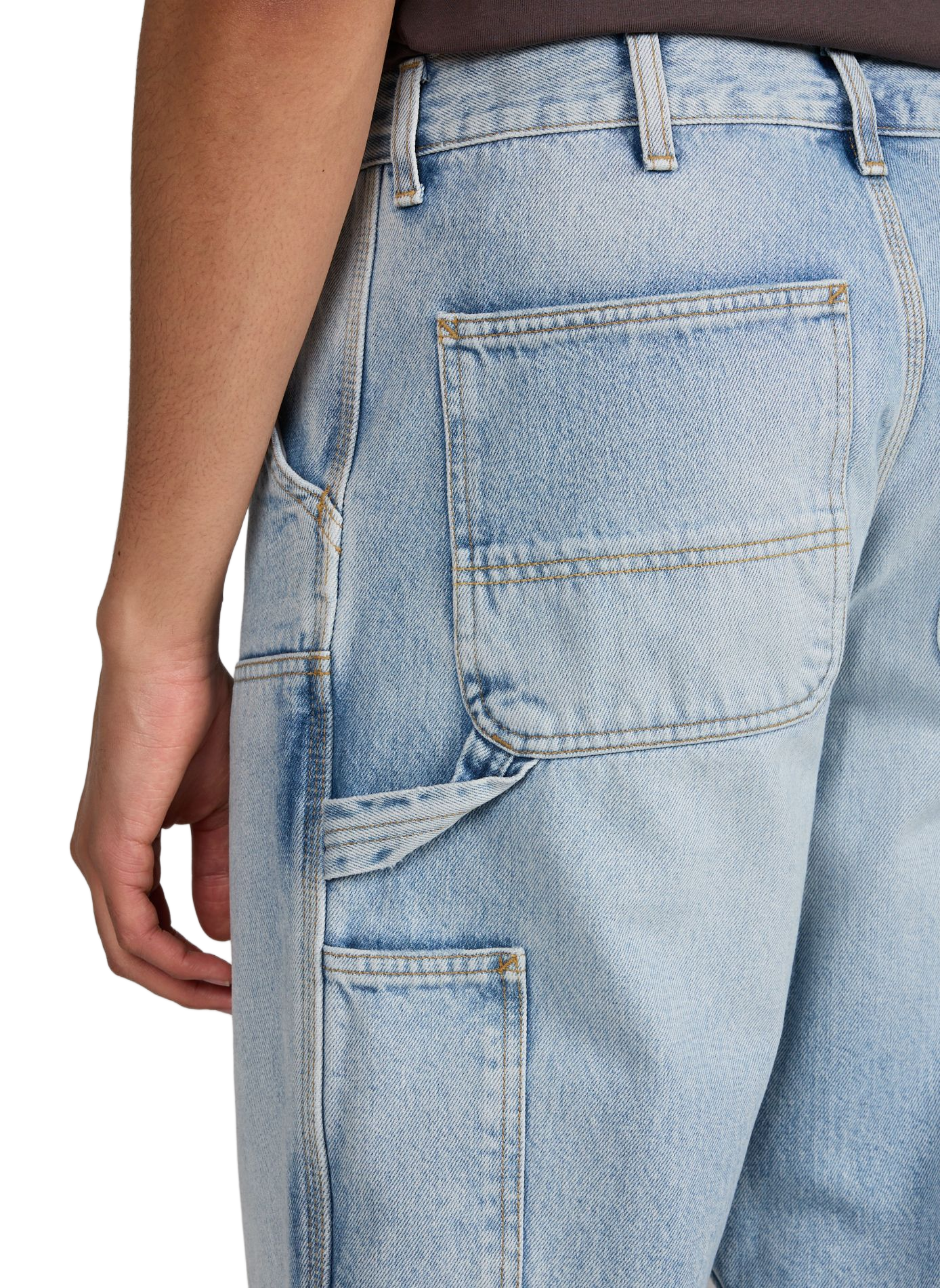 Straight cotton jeans CARHARTT WIP Blue