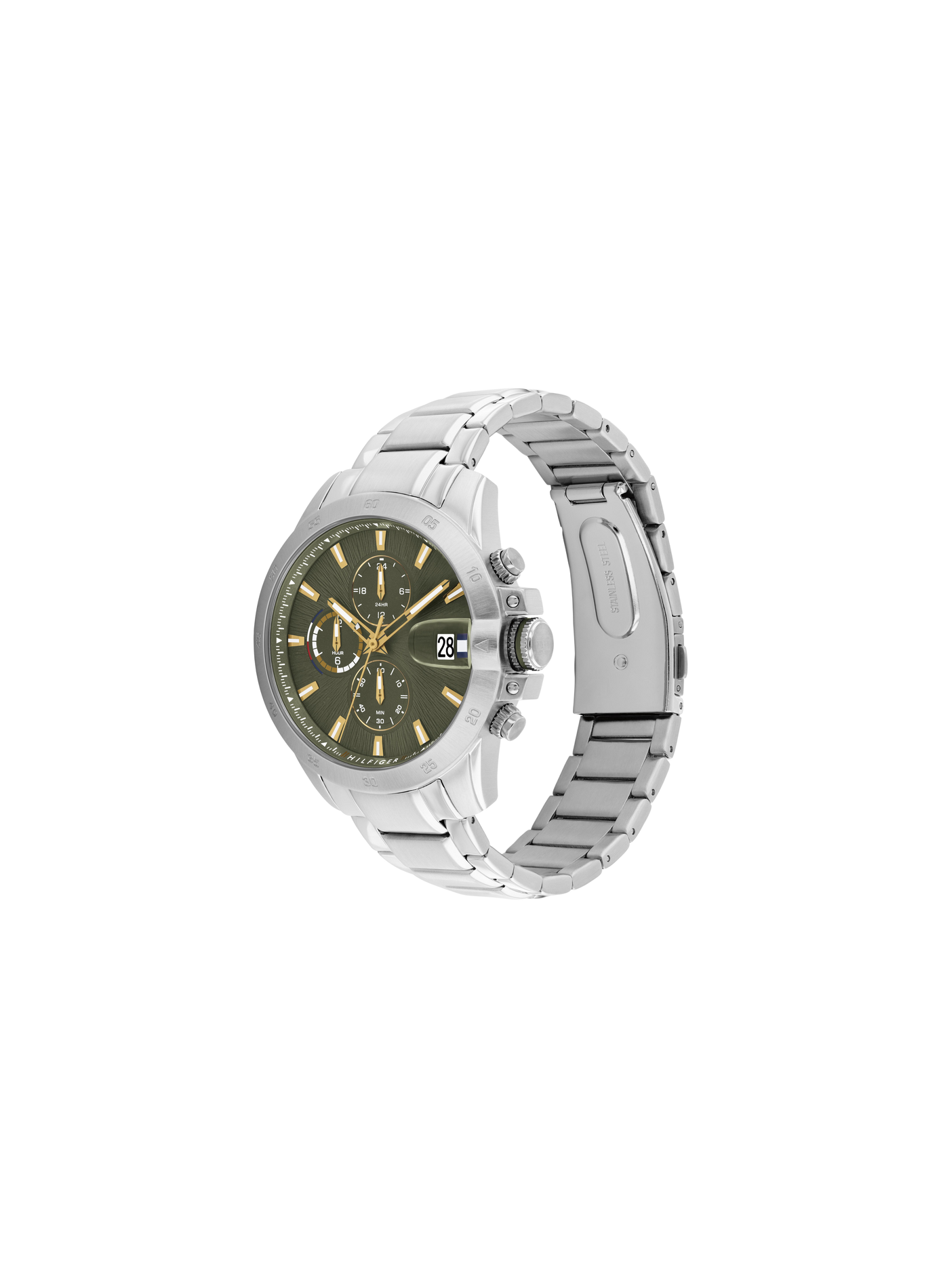 Quartz Jameson stainless steel watch TOMMY HILFIGER MONTRES Green
