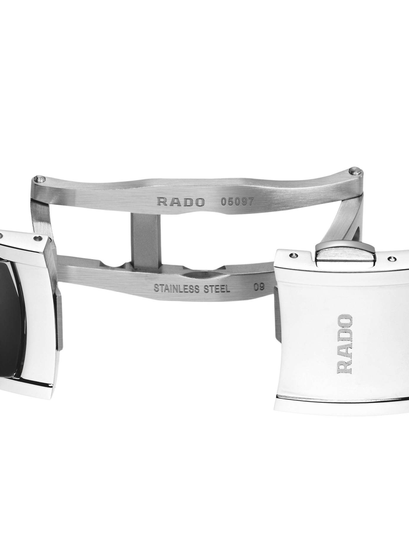 Montre automatique Centrix en acier inoxydable RADO Noir
