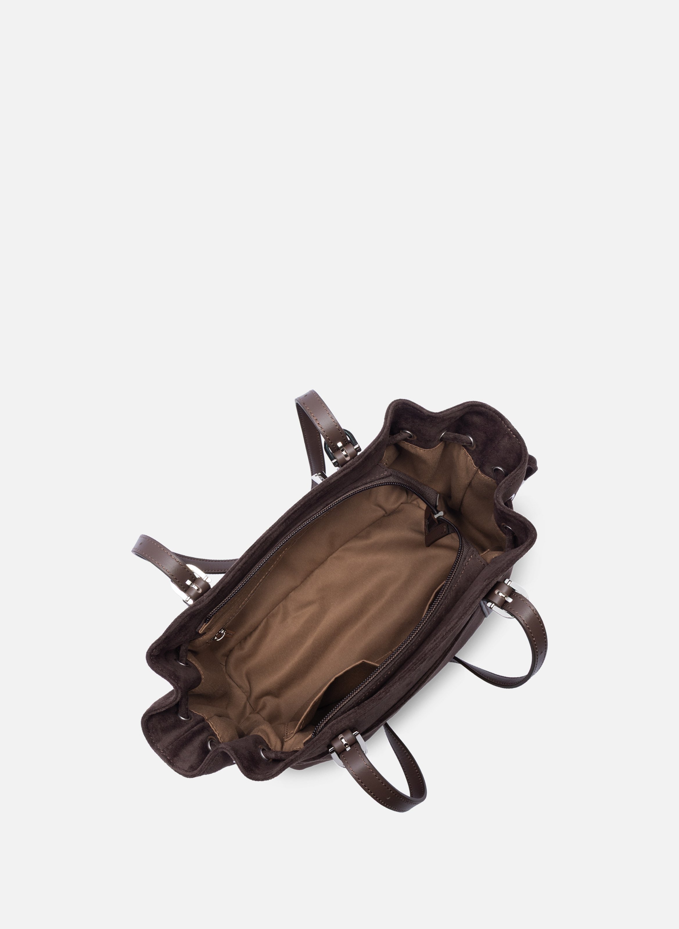 Sac cabas épaule - velvet emma | Marron LANCASTER Femme