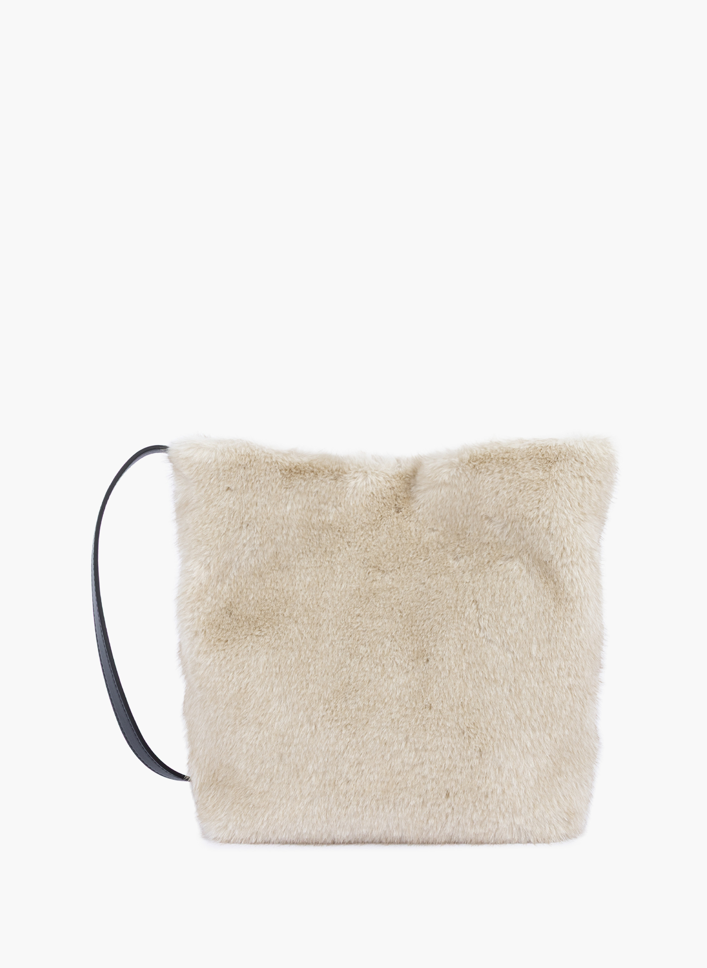 Sac seau - moumoute LANCASTER Blanc
