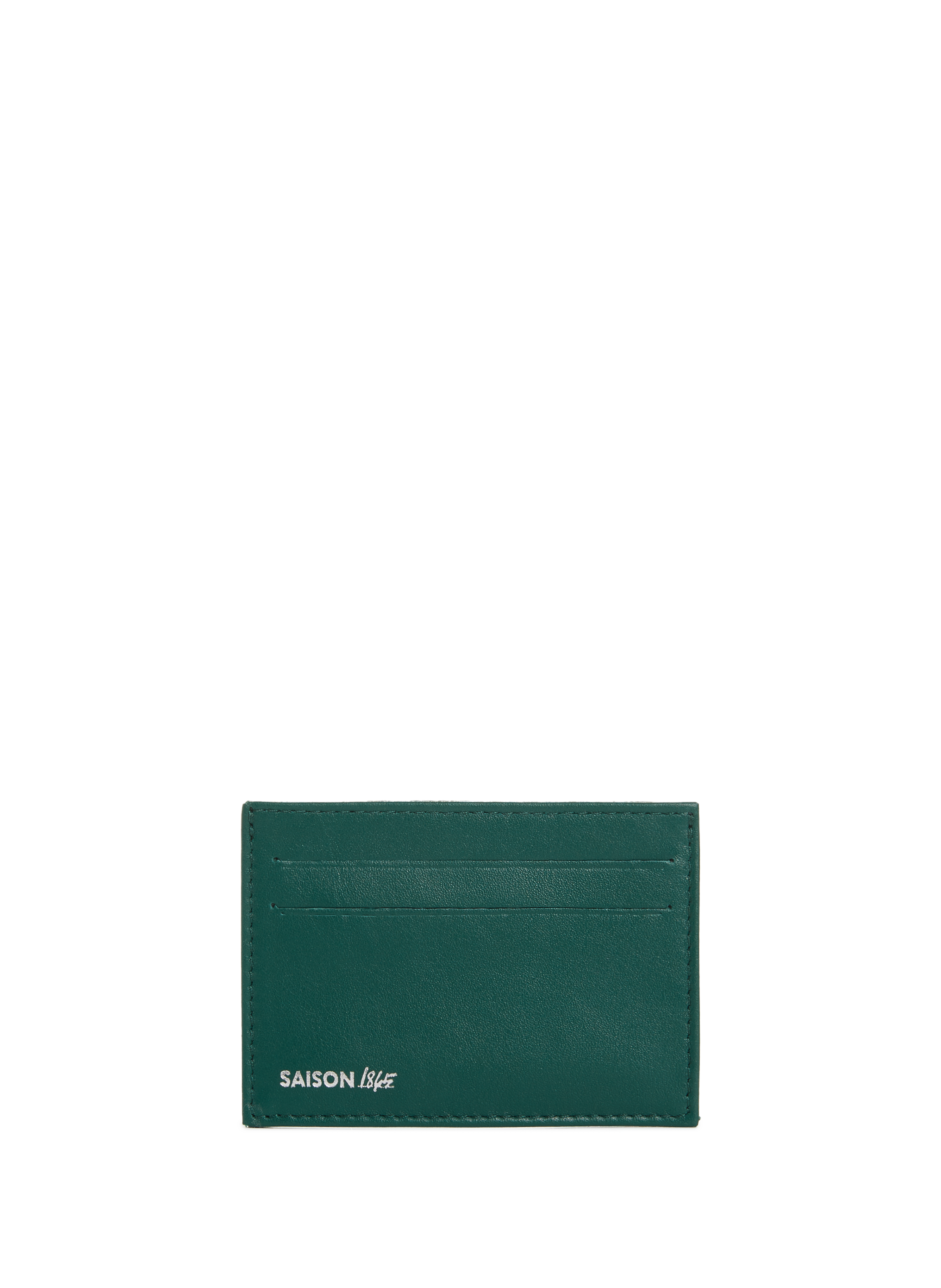 SAISON 1865 Porte-cartes en cuir Vert