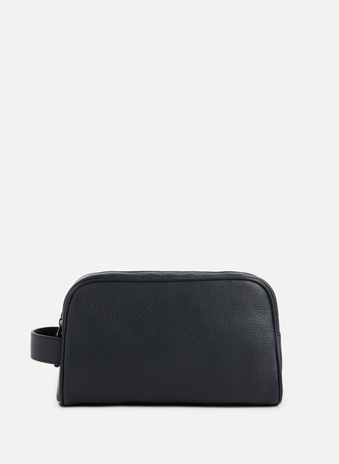 Grained leather toiletry bag SAISON 1865