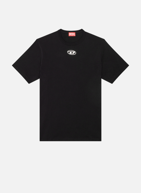 Cotton t-shirt BlackDIESEL 