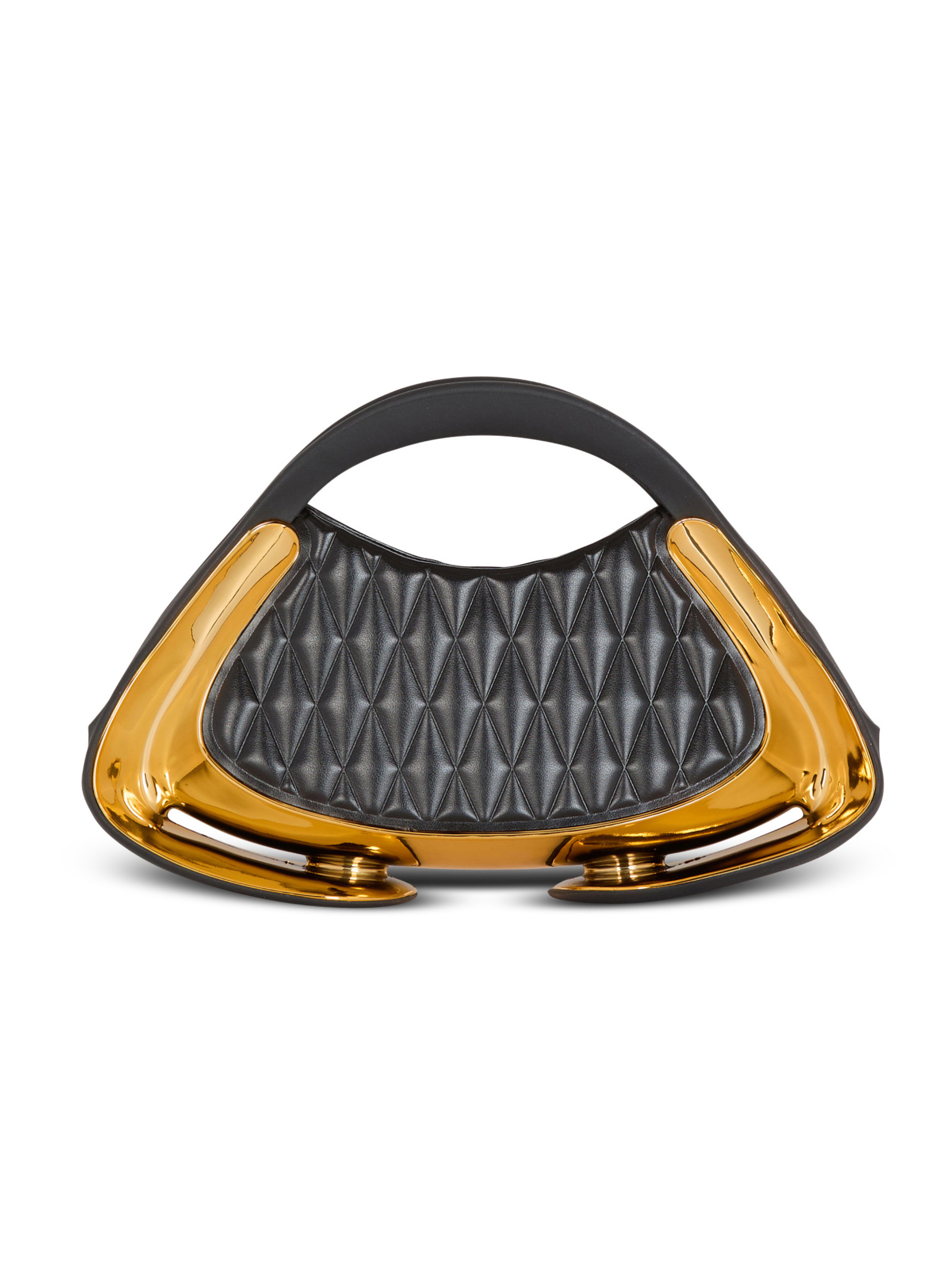 Sac jolie madame small matelassé BALMAIN Noir