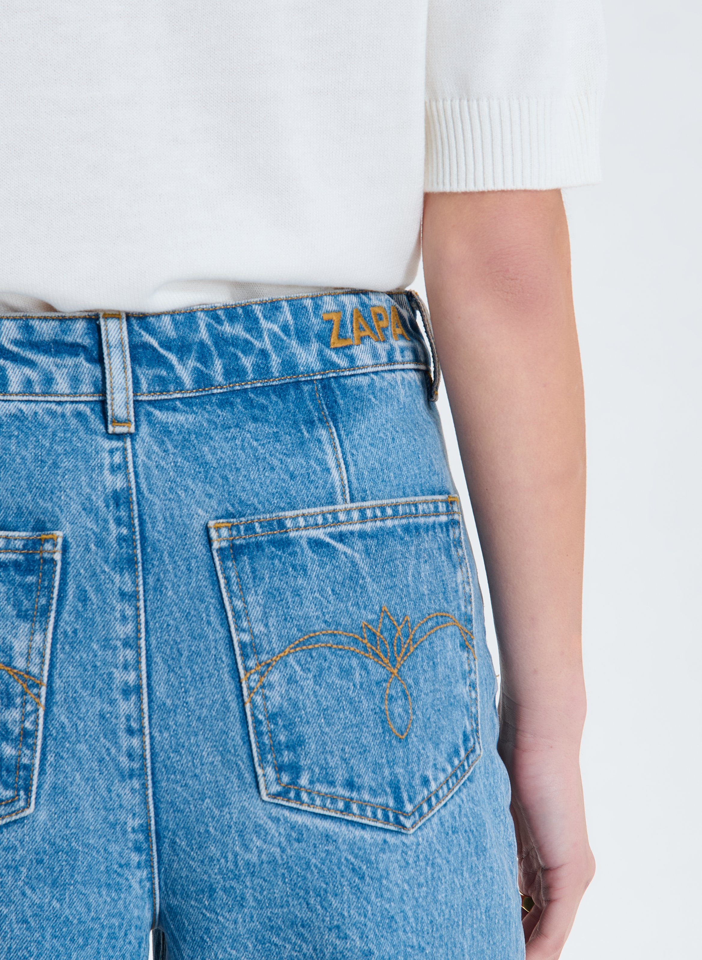 Jeans  pam ZAPA Bleu