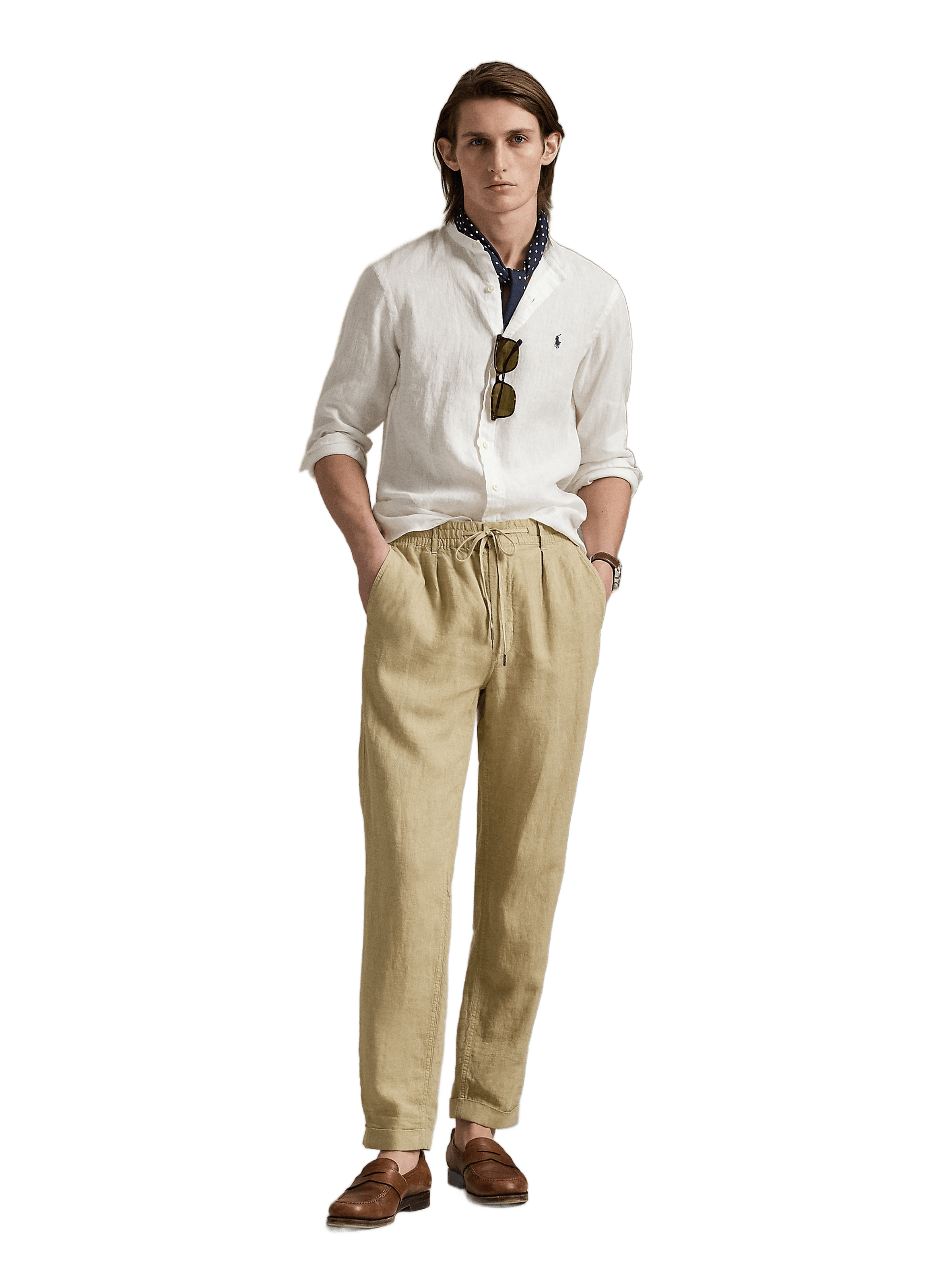 Linen shirt POLO RALPH LAUREN White