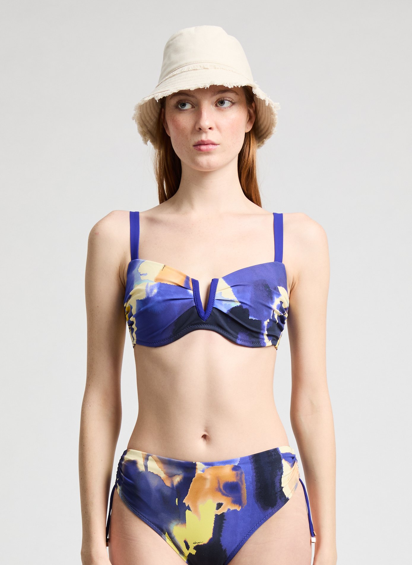 Fringed cotton bob SAISON 1865 Beige