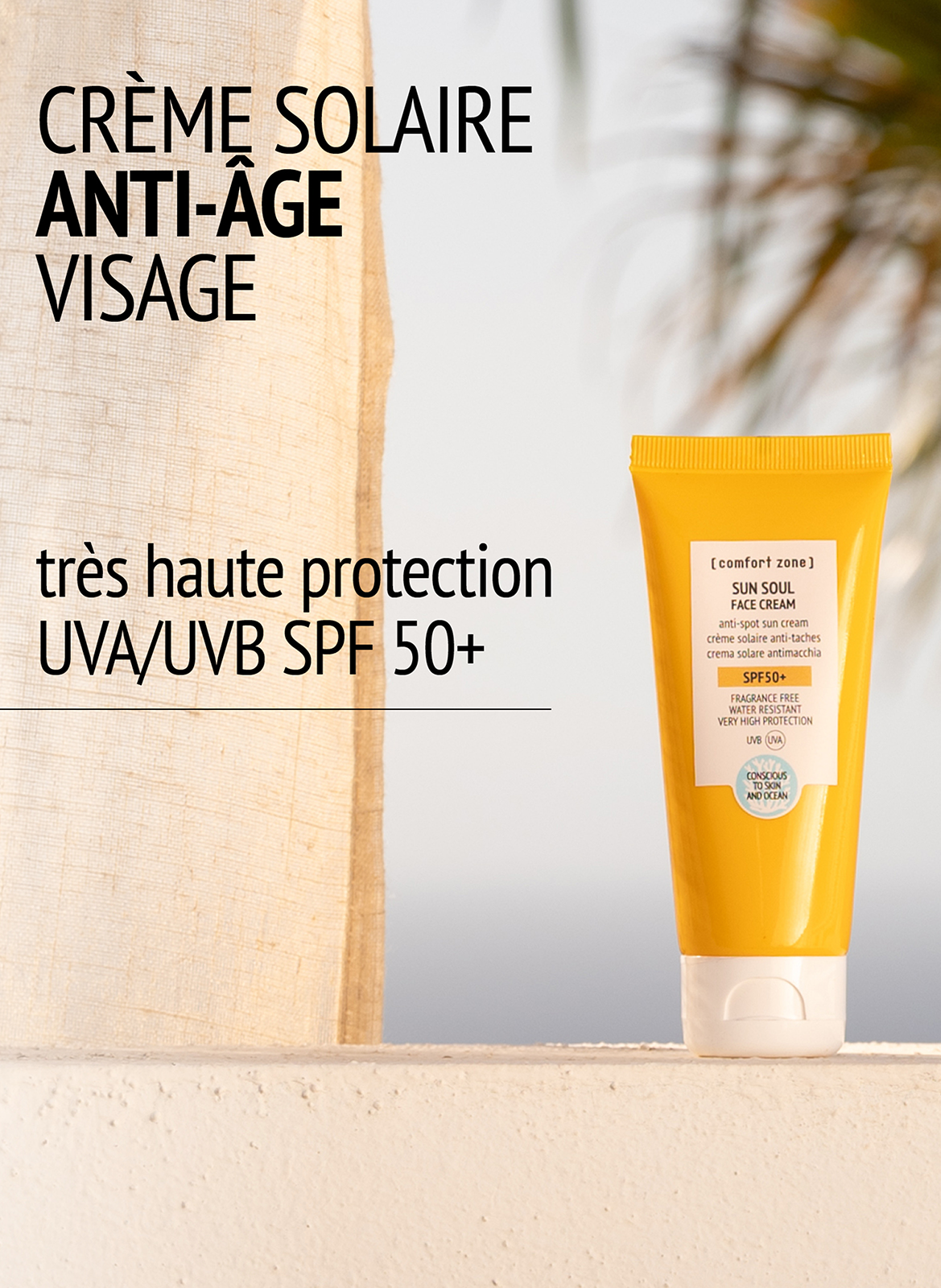 Sun Soul Face Cream Spf50+ COMFORT ZONE No color