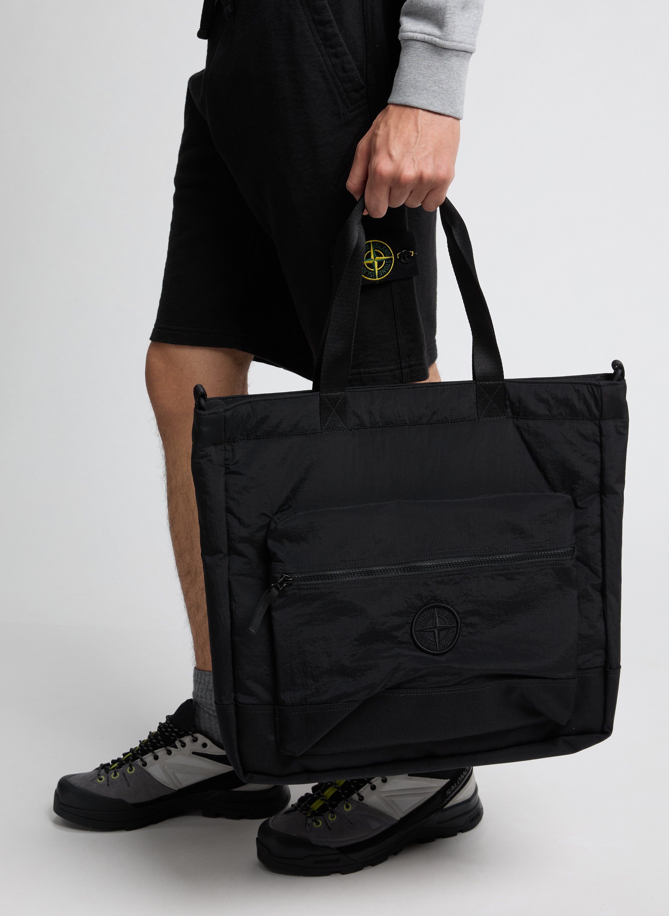 Sac cabas Nylon STONE ISLAND Noir